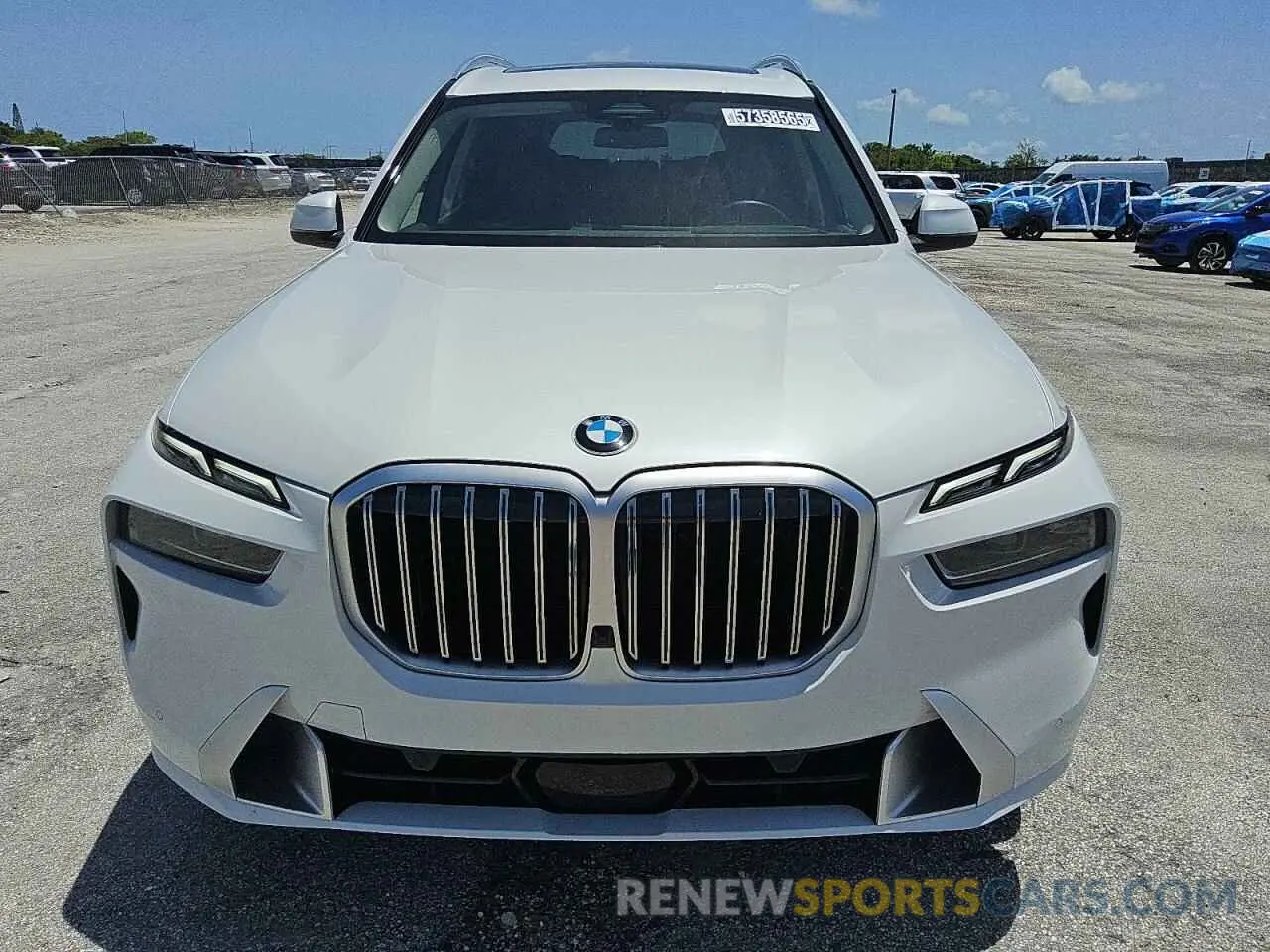 5 Photograph of a damaged car 5UX23EM02S9W38321 BMW X7 2025
