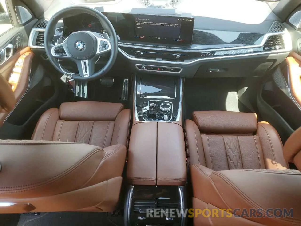 8 Photograph of a damaged car 5UX33EM03R9S85067 BMW X7 M60I 2024