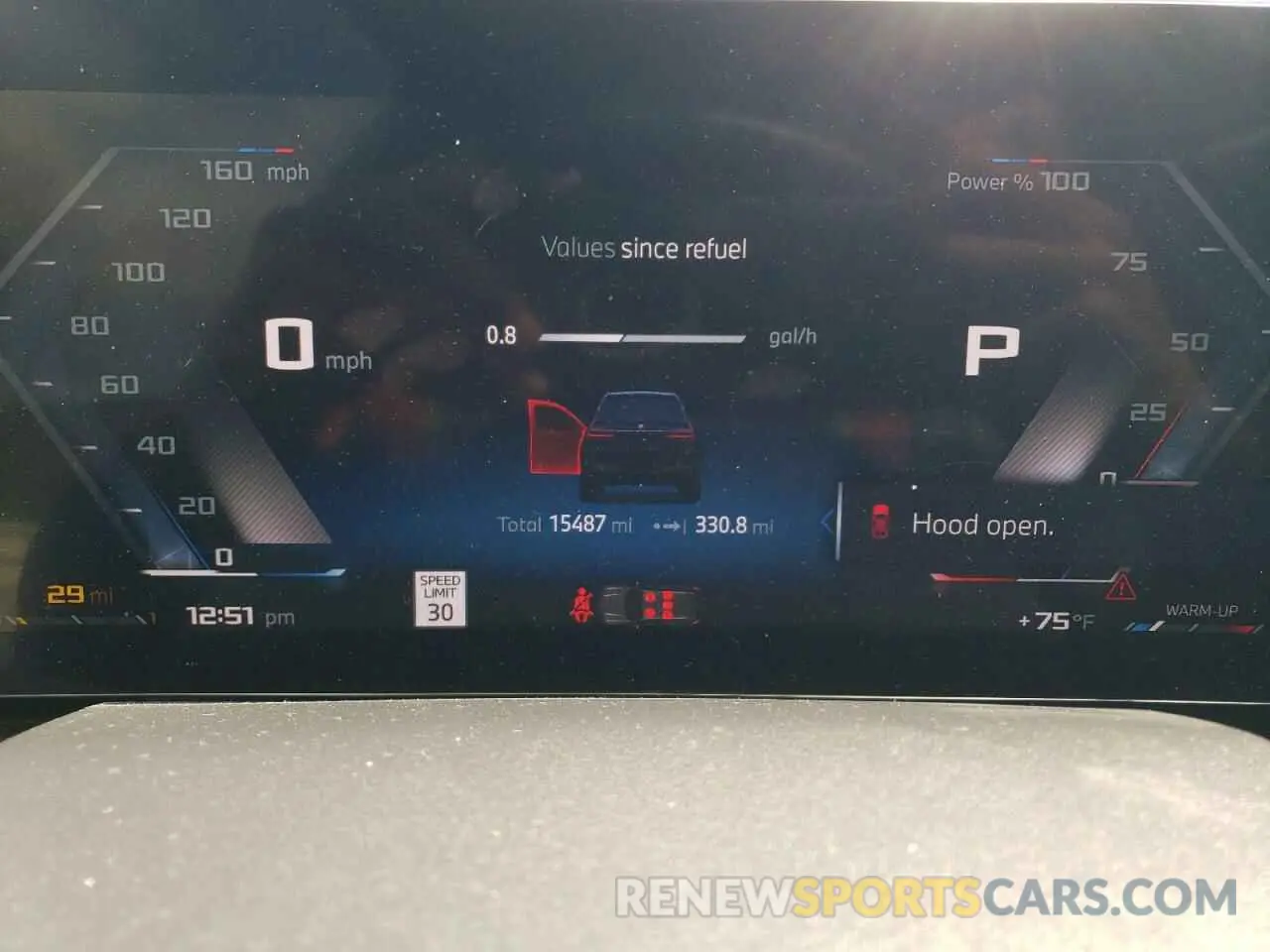 9 Photograph of a damaged car 5UX33EM05R9V23548 BMW X7 M60I 2024