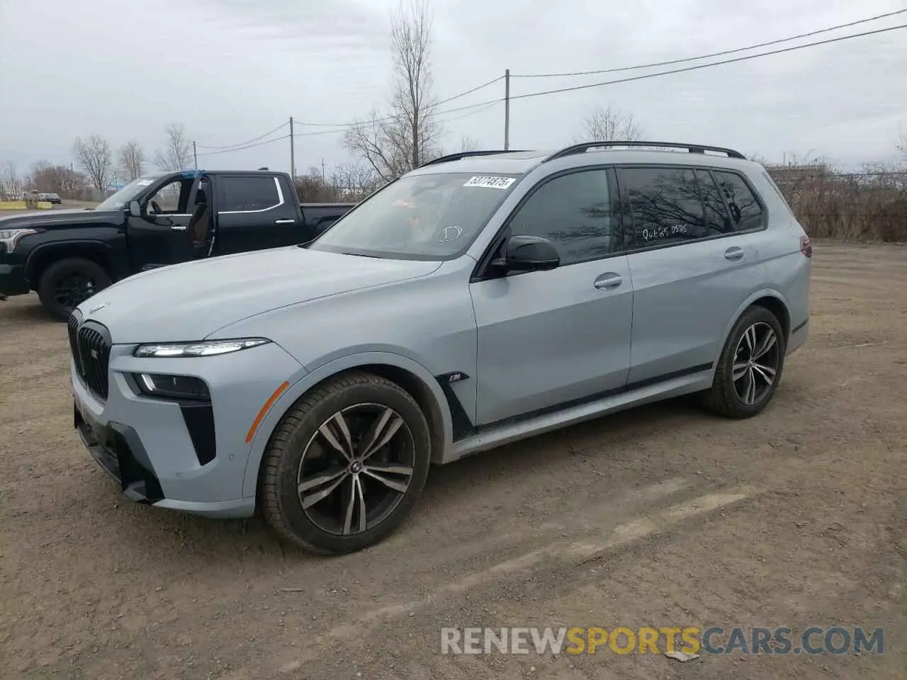 1 Photograph of a damaged car 5UX33EM0XR9S46475 BMW X7 M60I 2024