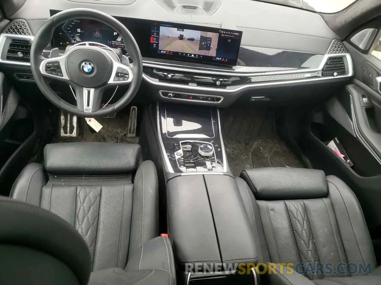 8 Photograph of a damaged car 5UX33EM0XR9S46475 BMW X7 M60I 2024