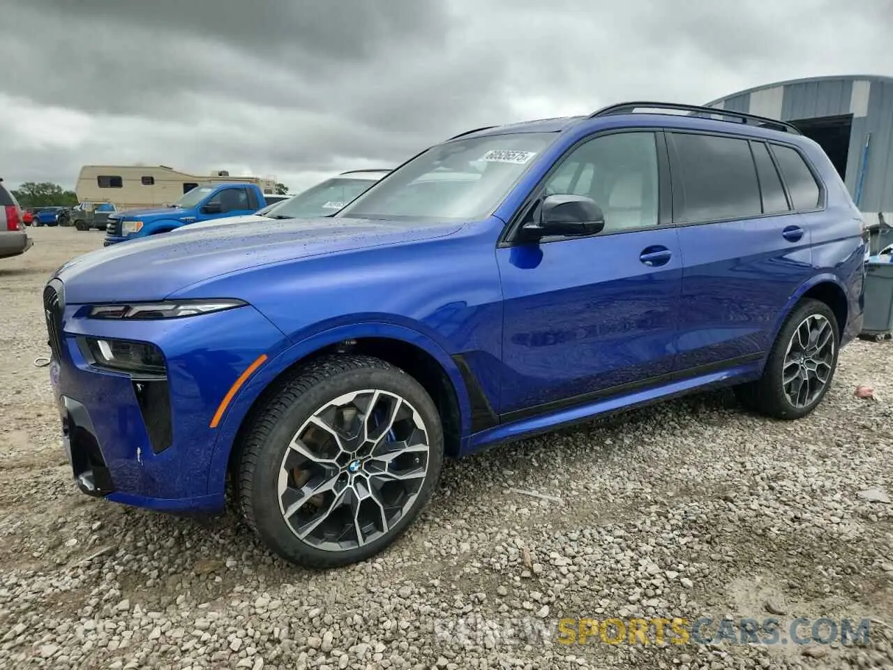 1 Photograph of a damaged car 5UX33EM0XR9W00155 BMW X7 M60I 2024