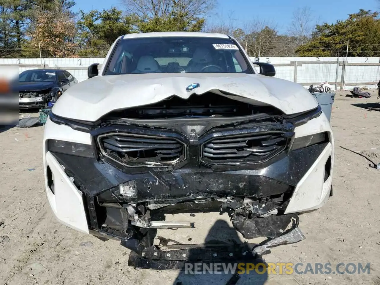 5 Photograph of a damaged car 5YM23CS08P9S67088 BMW XM 2023