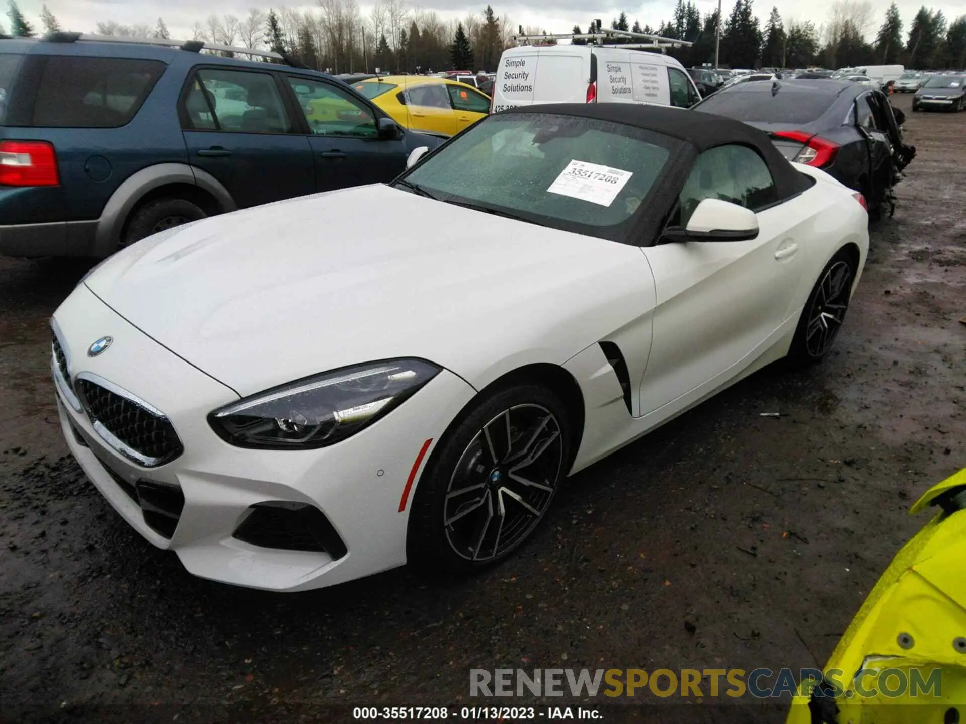 2 Photograph of a damaged car WBAHF3C53KWW40873 BMW Z4 2019
