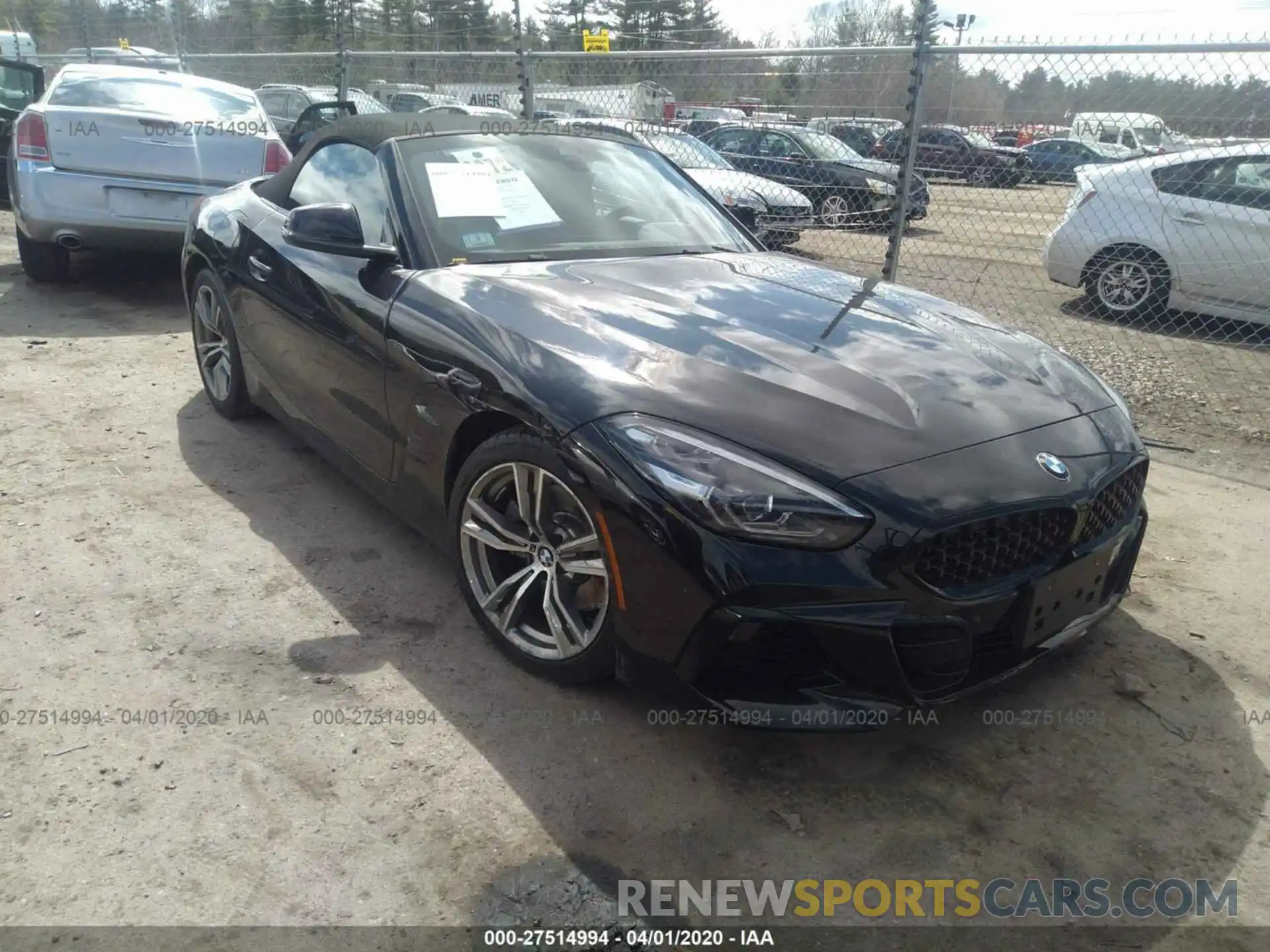 1 Photograph of a damaged car WBAHF3C57KWW16351 BMW Z4 2019