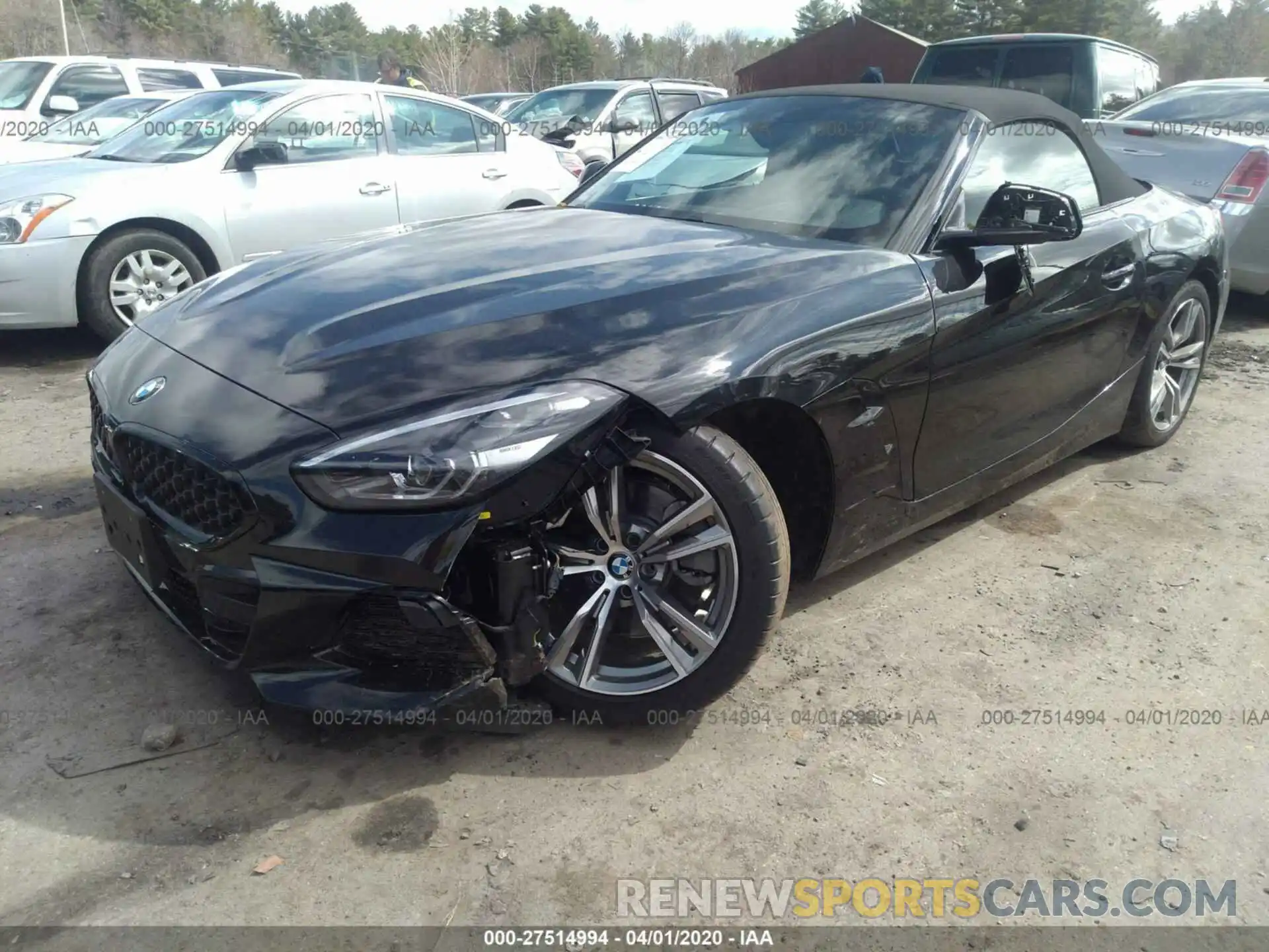 6 Photograph of a damaged car WBAHF3C57KWW16351 BMW Z4 2019