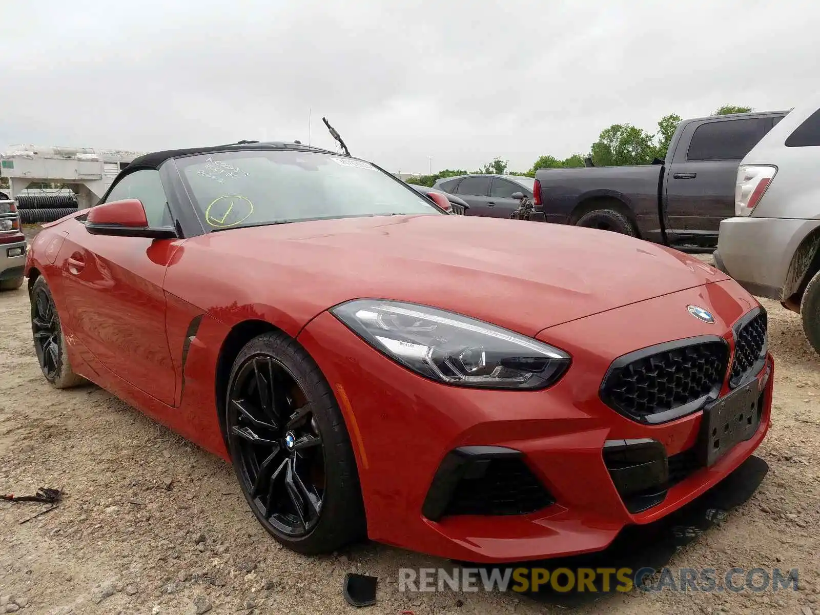 1 Photograph of a damaged car WBAHF3C57KWW22375 BMW Z4 2019