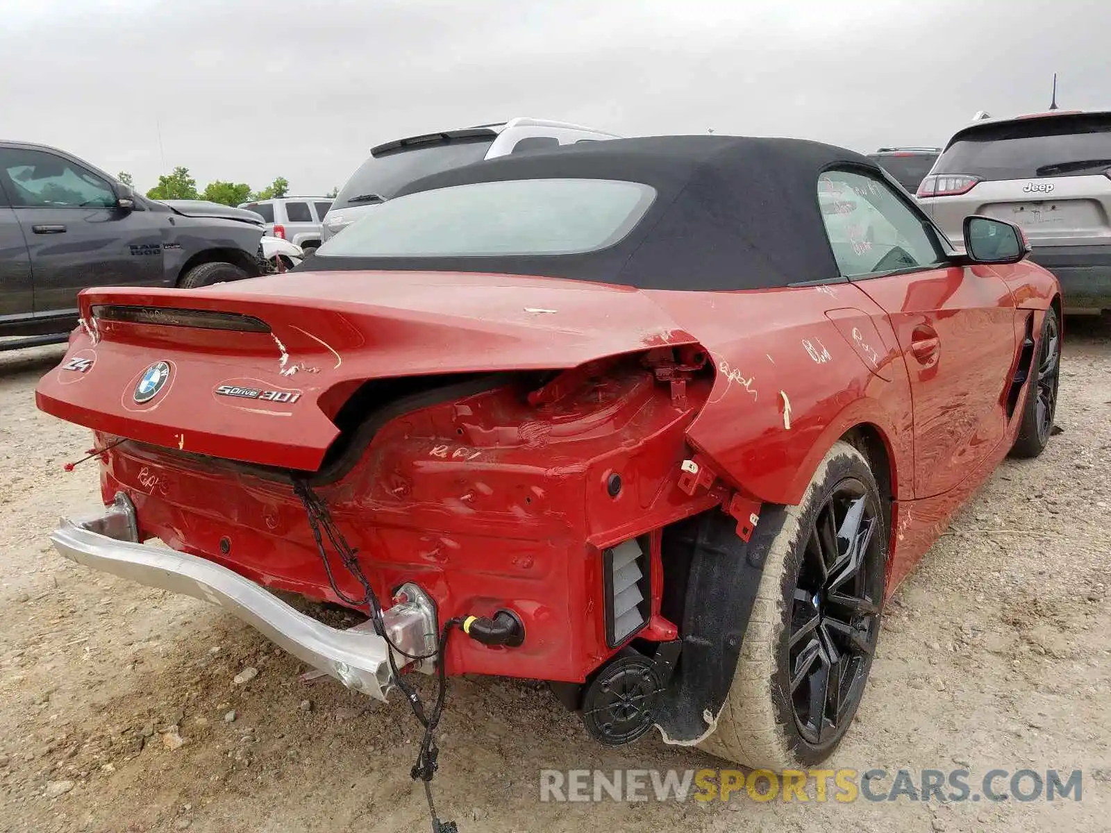 4 Photograph of a damaged car WBAHF3C57KWW22375 BMW Z4 2019