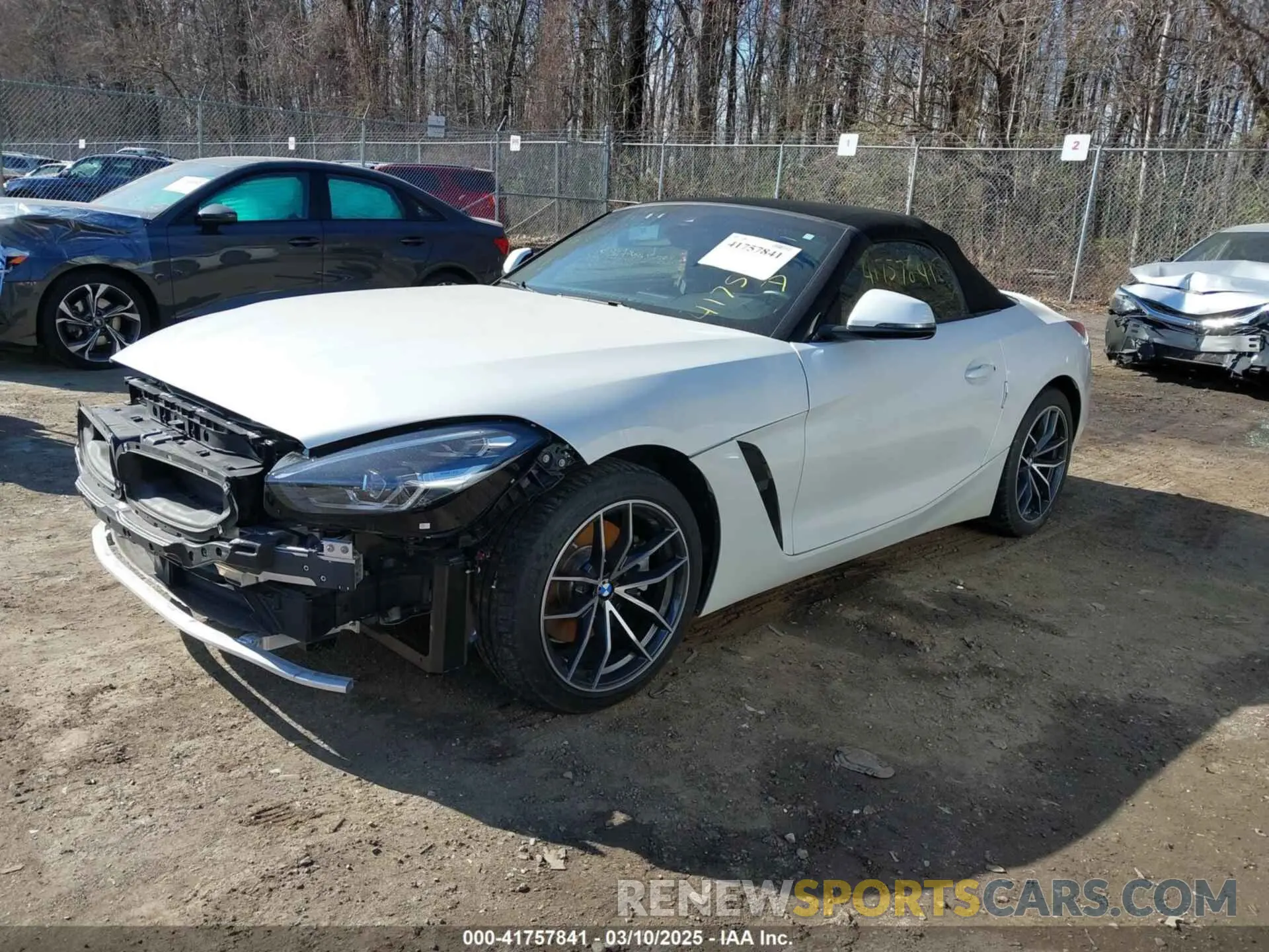 2 Photograph of a damaged car WBAHF3C09LWW54993 BMW Z4 2020