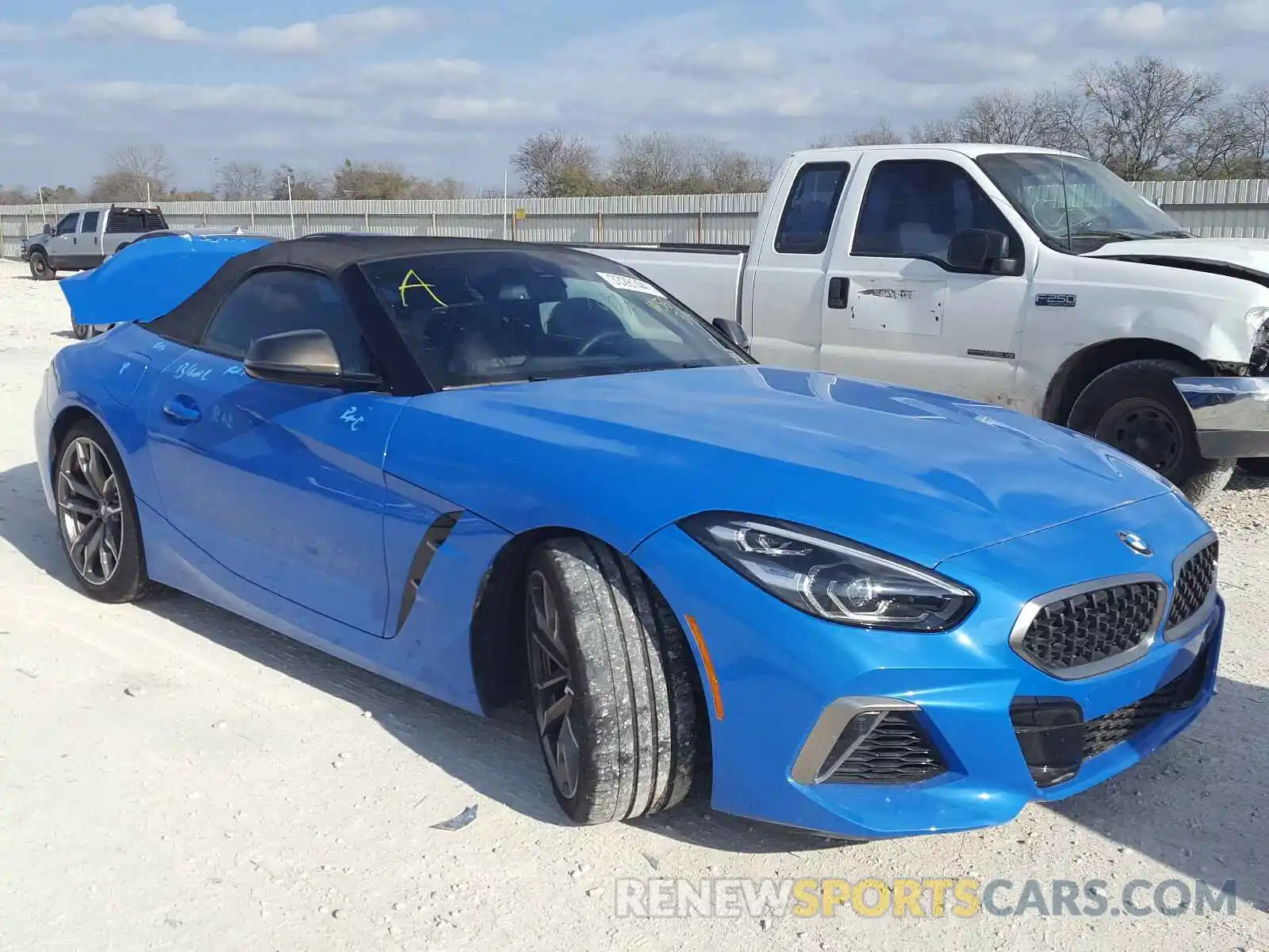 1 Photograph of a damaged car WBAHF9C04LWW56511 BMW Z4 2020