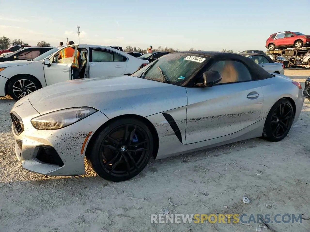 1 Photograph of a damaged car WBAHF3C03NWX80169 BMW Z4 2022