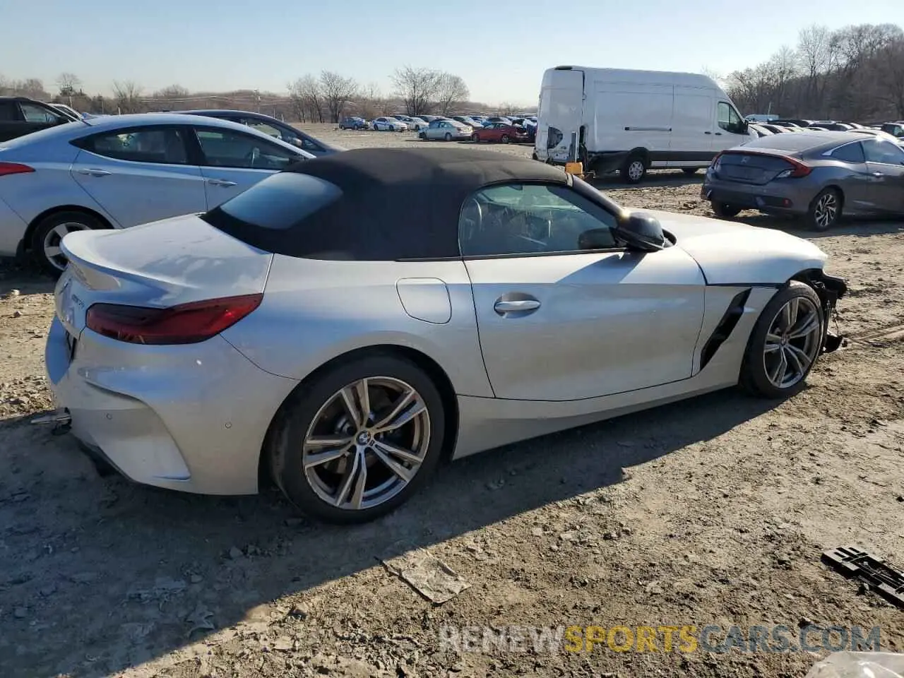 3 Photograph of a damaged car WBAHF3C03NWX99398 BMW Z4 2022