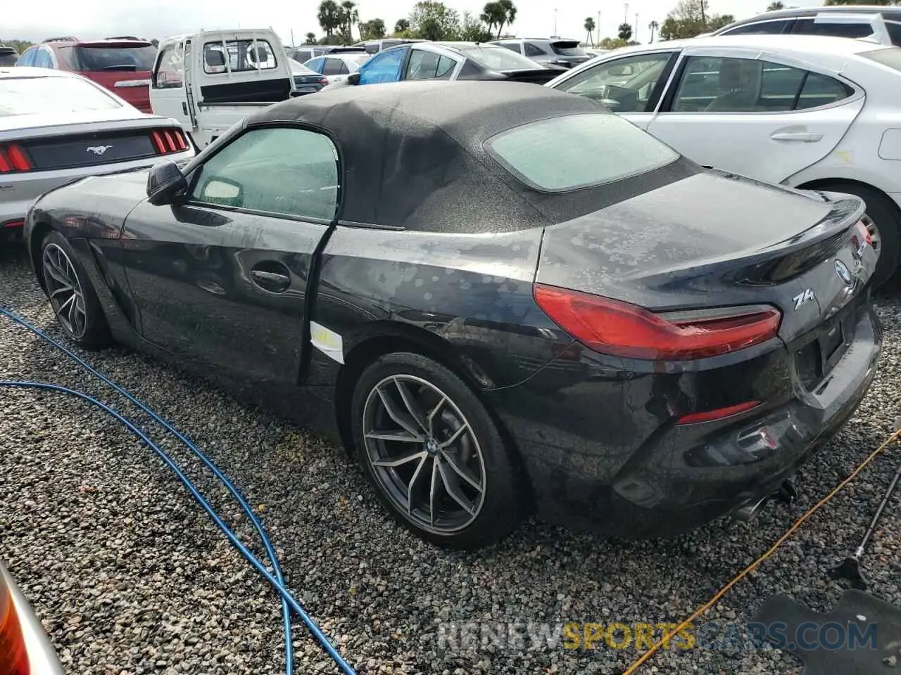 2 Photograph of a damaged car WBAHF3C04NWX42062 BMW Z4 2022