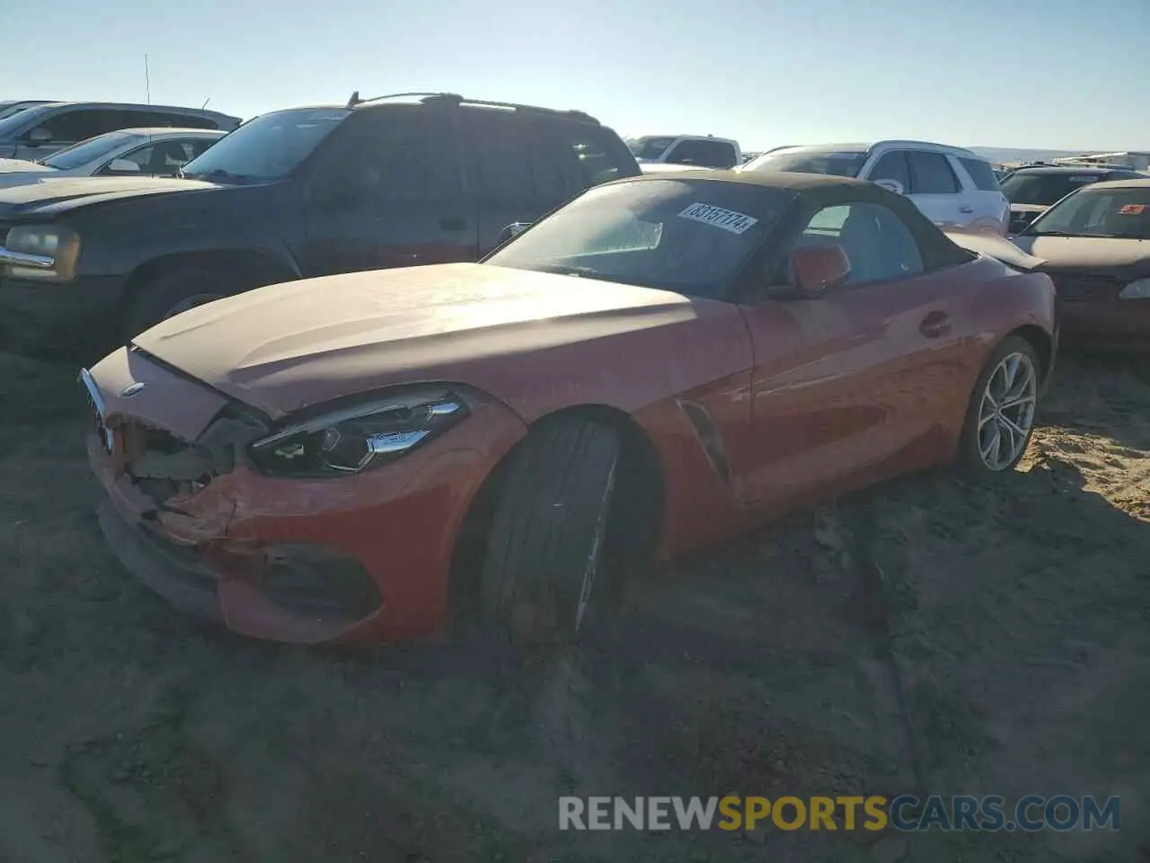 1 Photograph of a damaged car WBAHF3C07NWX99131 BMW Z4 2022