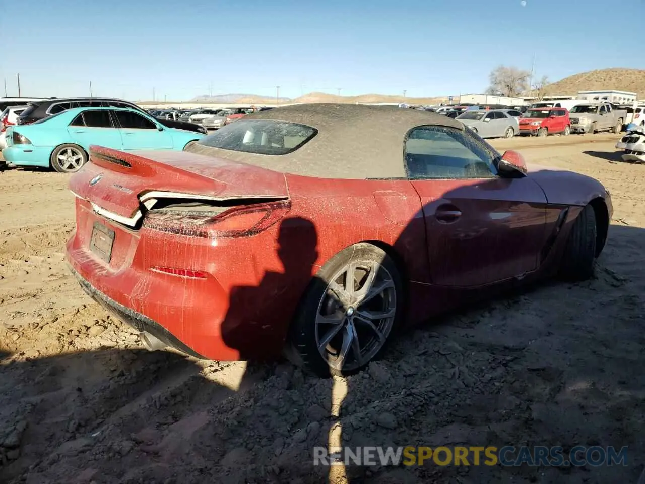 3 Photograph of a damaged car WBAHF3C07NWX99131 BMW Z4 2022