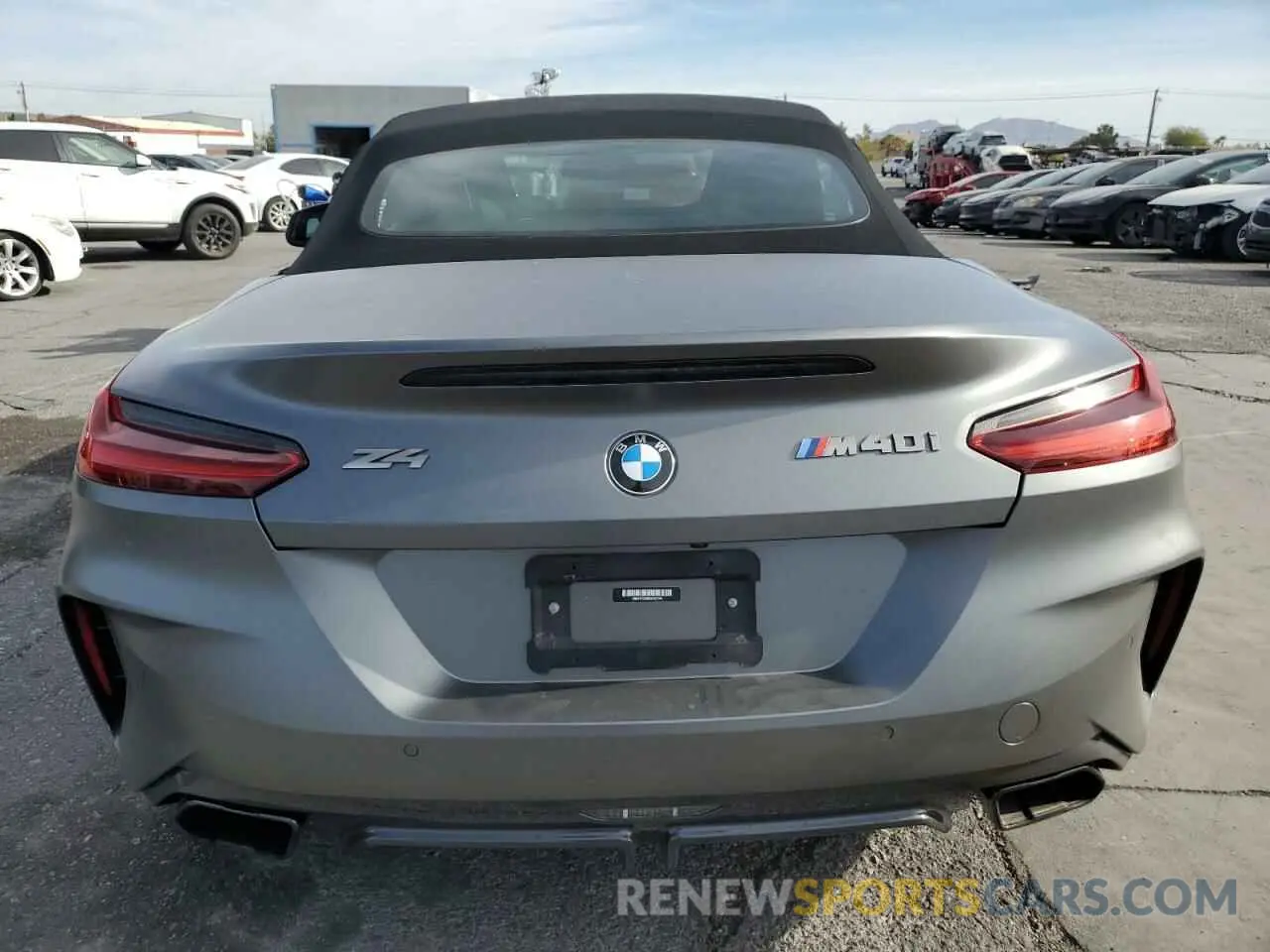 6 Photograph of a damaged car WBAHF9C09NWX81541 BMW Z4 2022