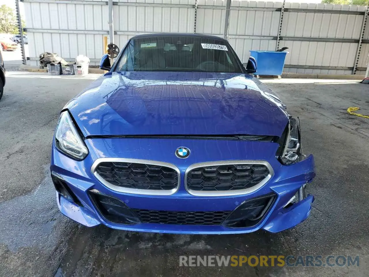 5 Photograph of a damaged car WBAHF3C08SWY44282 BMW Z4 2025