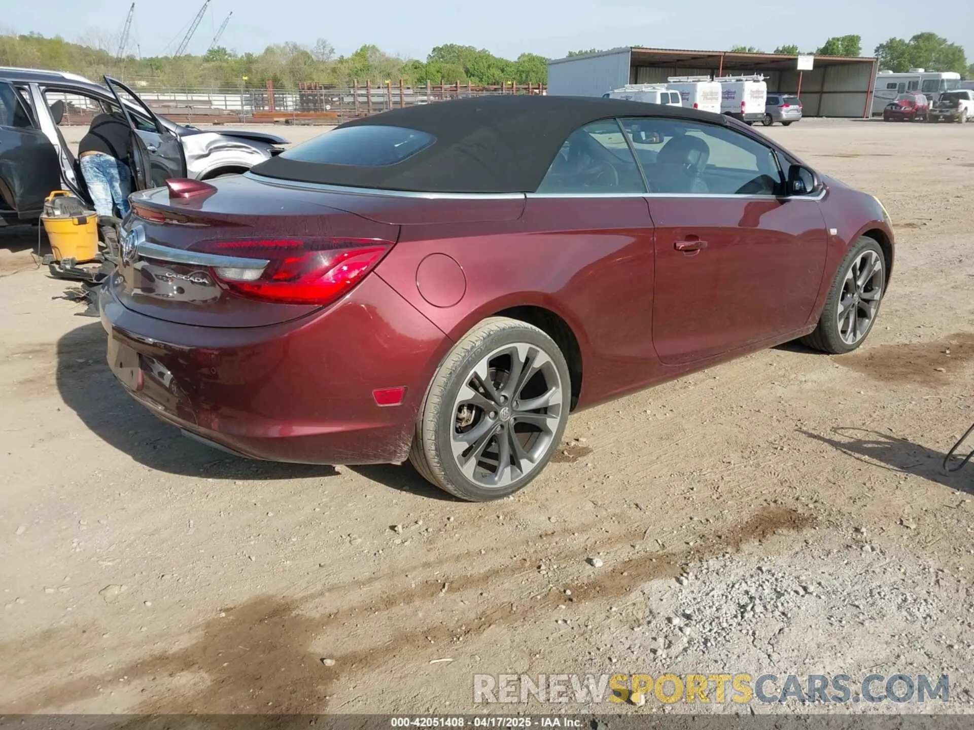 4 Photograph of a damaged car W04WH3N57KG358497 BUICK CASCADA 2019