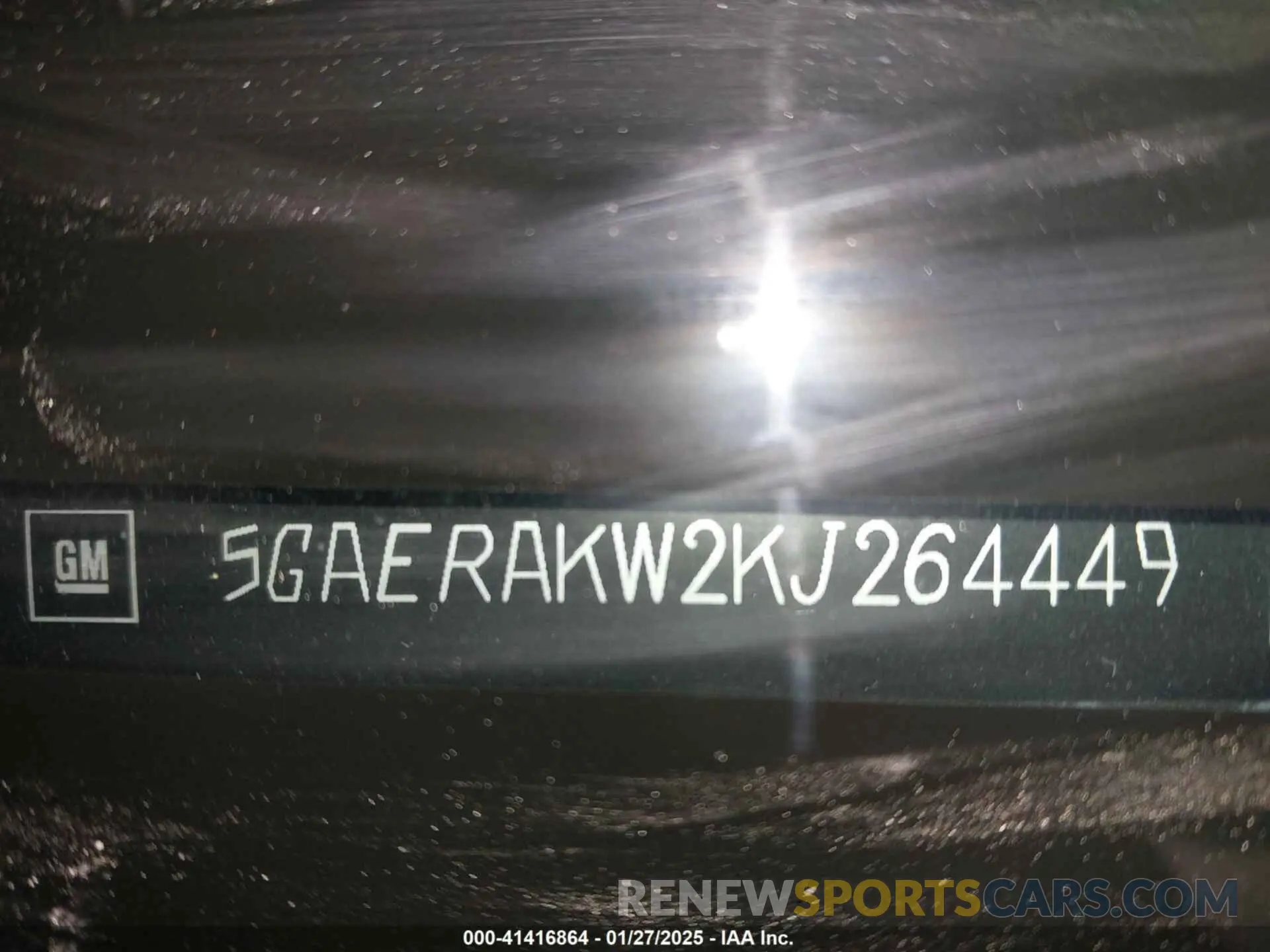 9 Photograph of a damaged car 5GAERAKW2KJ264449 BUICK ENCLAVE 2019