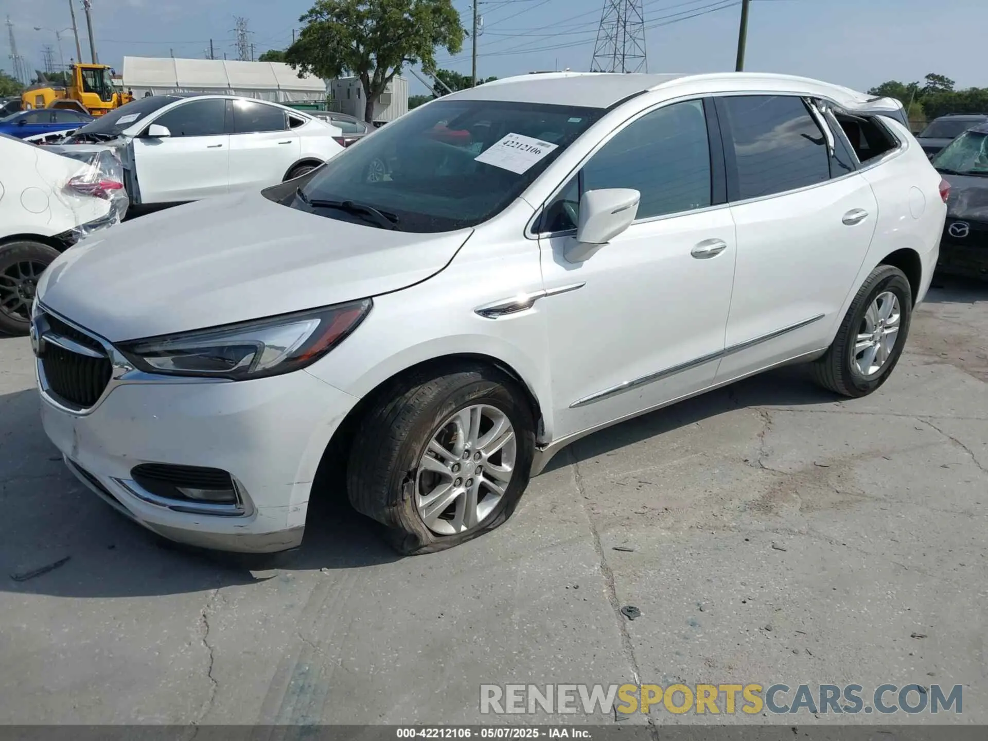 2 Photograph of a damaged car 5GAERBKW6KJ303162 BUICK ENCLAVE 2019