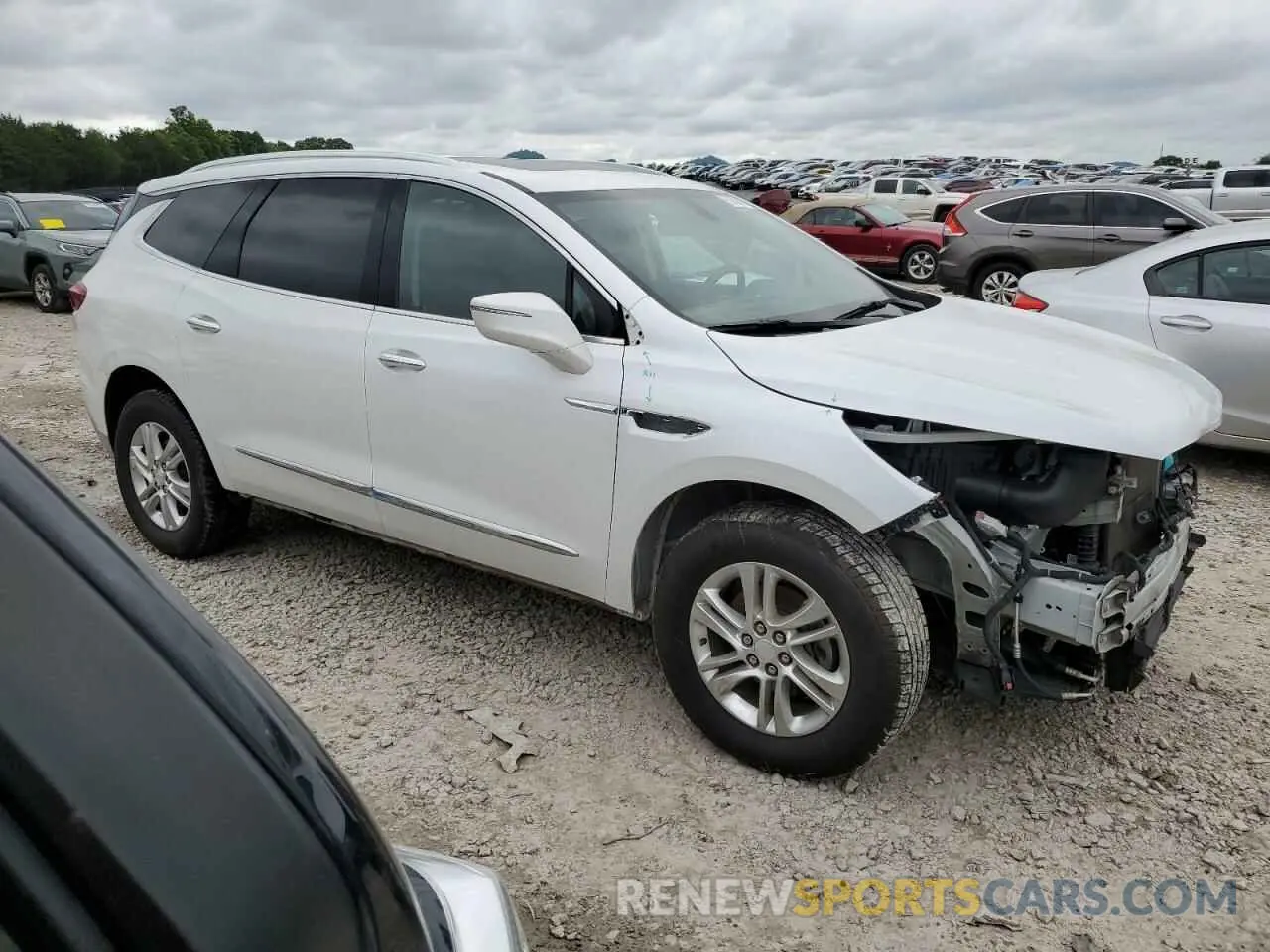 4 Photograph of a damaged car 5GAERBKW8KJ128185 BUICK ENCLAVE 2019