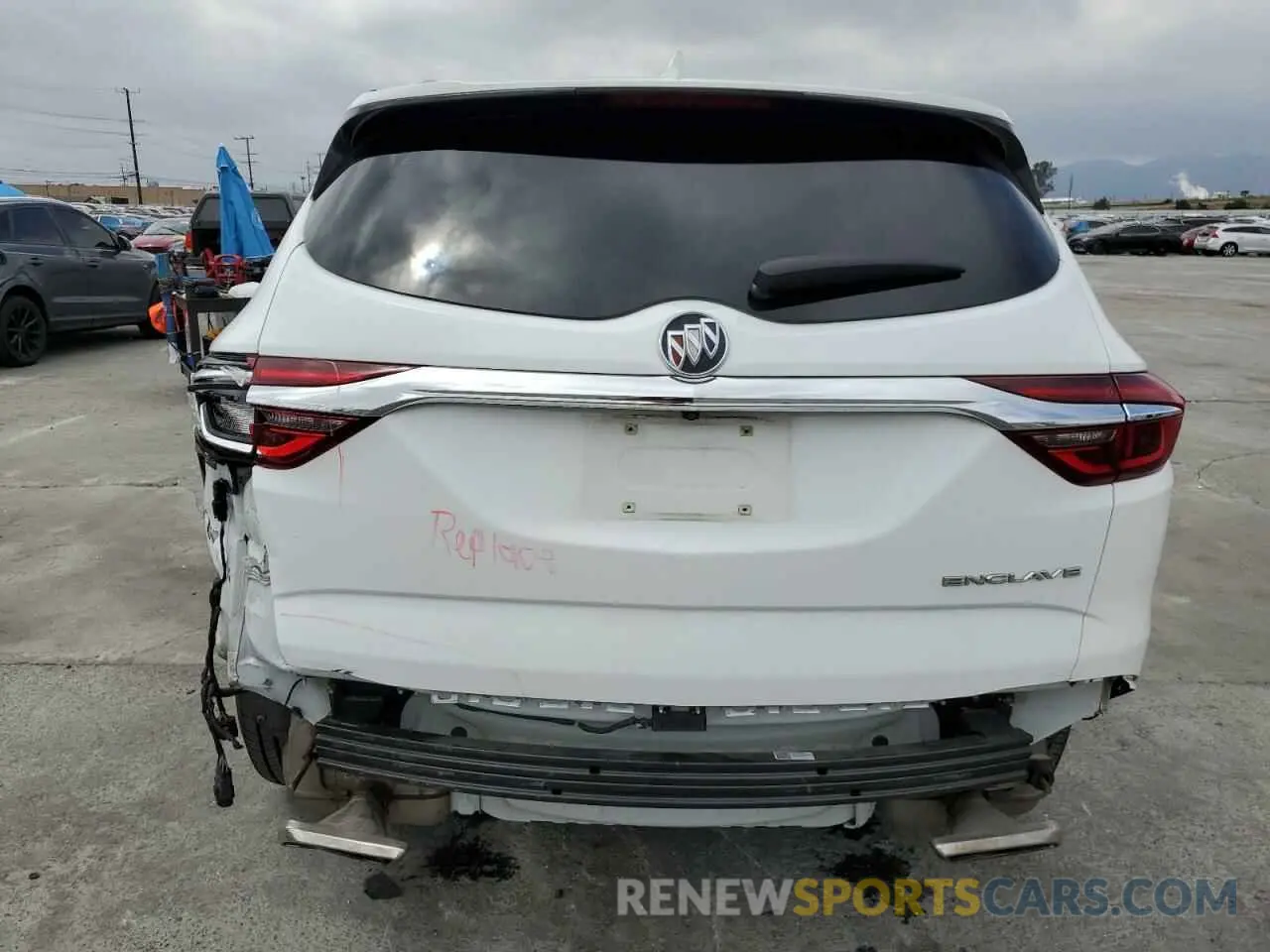 6 Photograph of a damaged car 5GAERBKWXKJ181177 BUICK ENCLAVE 2019