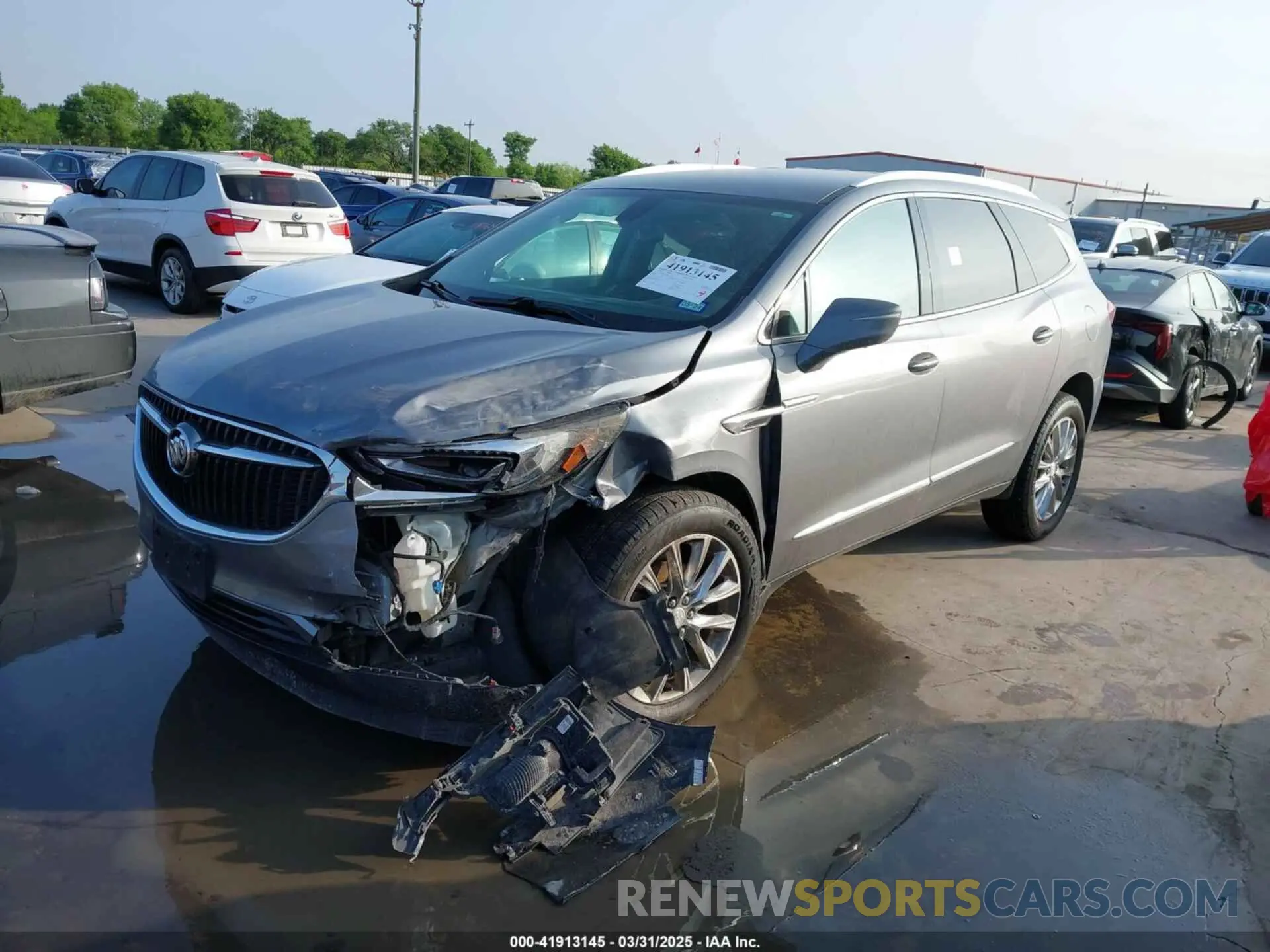2 Photograph of a damaged car 5GAERBKWXKJ265757 BUICK ENCLAVE 2019