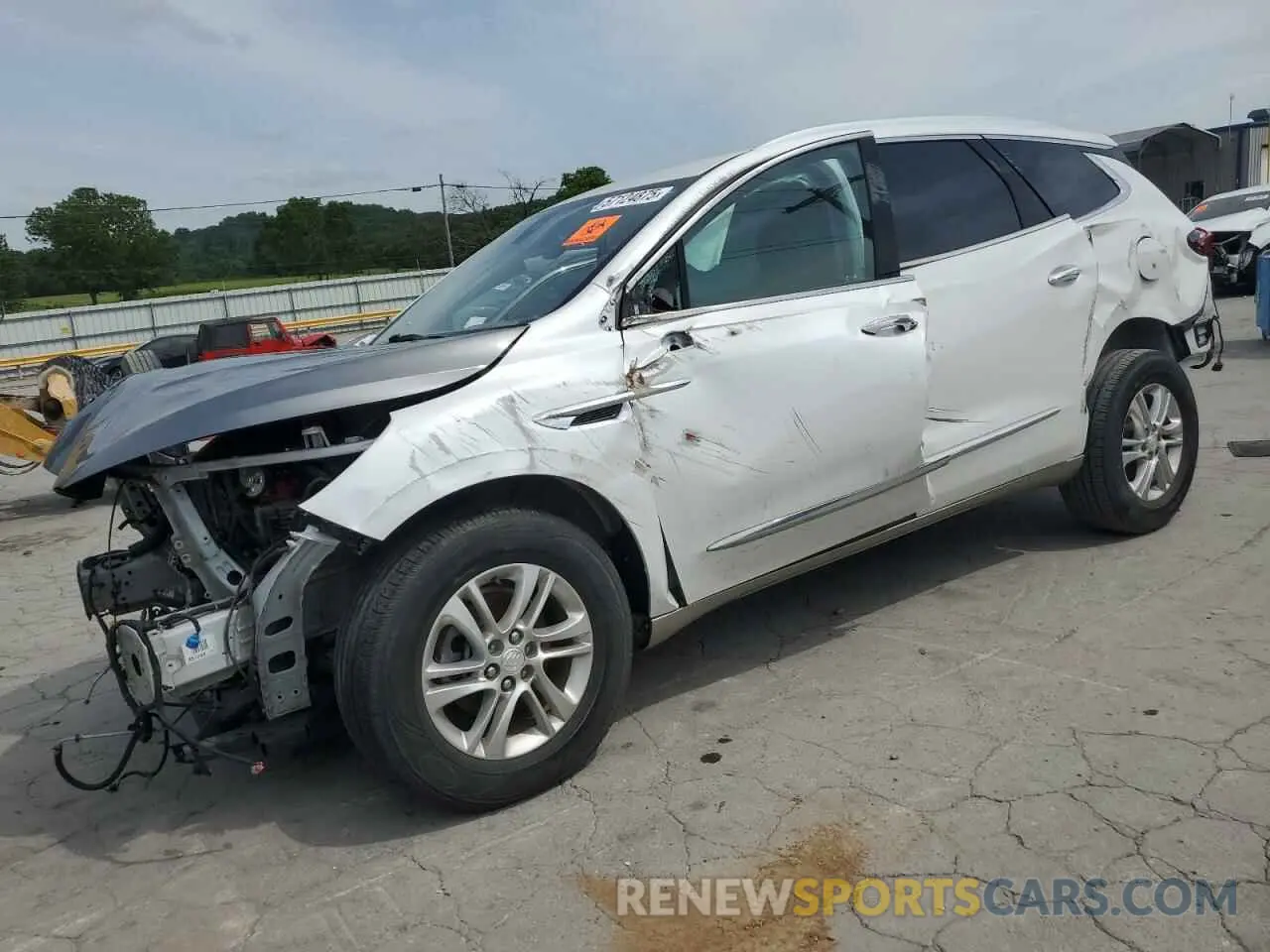 1 Photograph of a damaged car 5GAERCKW9KJ251046 BUICK ENCLAVE 2019