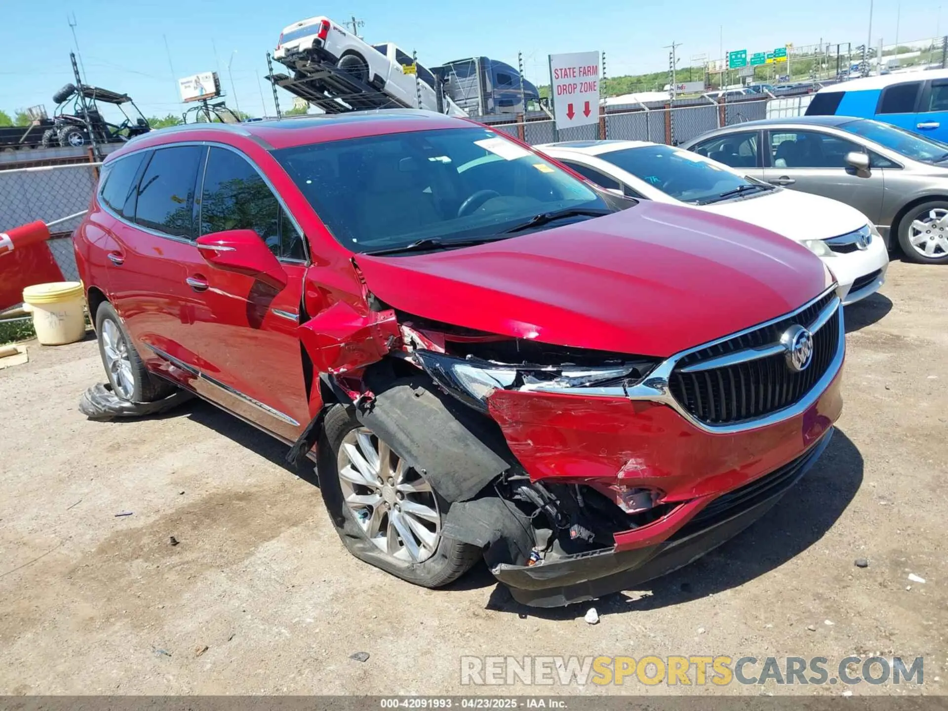 1 Photograph of a damaged car 5GAERCKW9KJ253198 BUICK ENCLAVE 2019