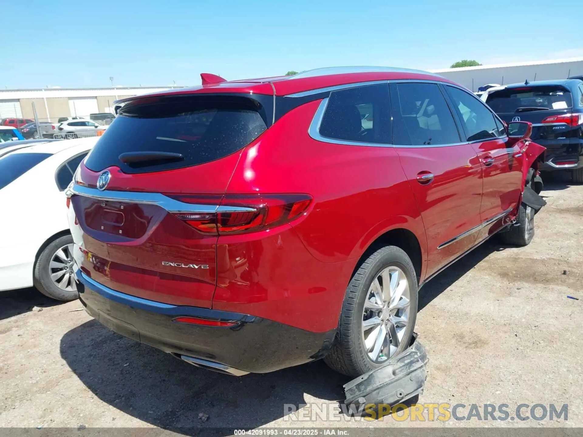 4 Photograph of a damaged car 5GAERCKW9KJ253198 BUICK ENCLAVE 2019