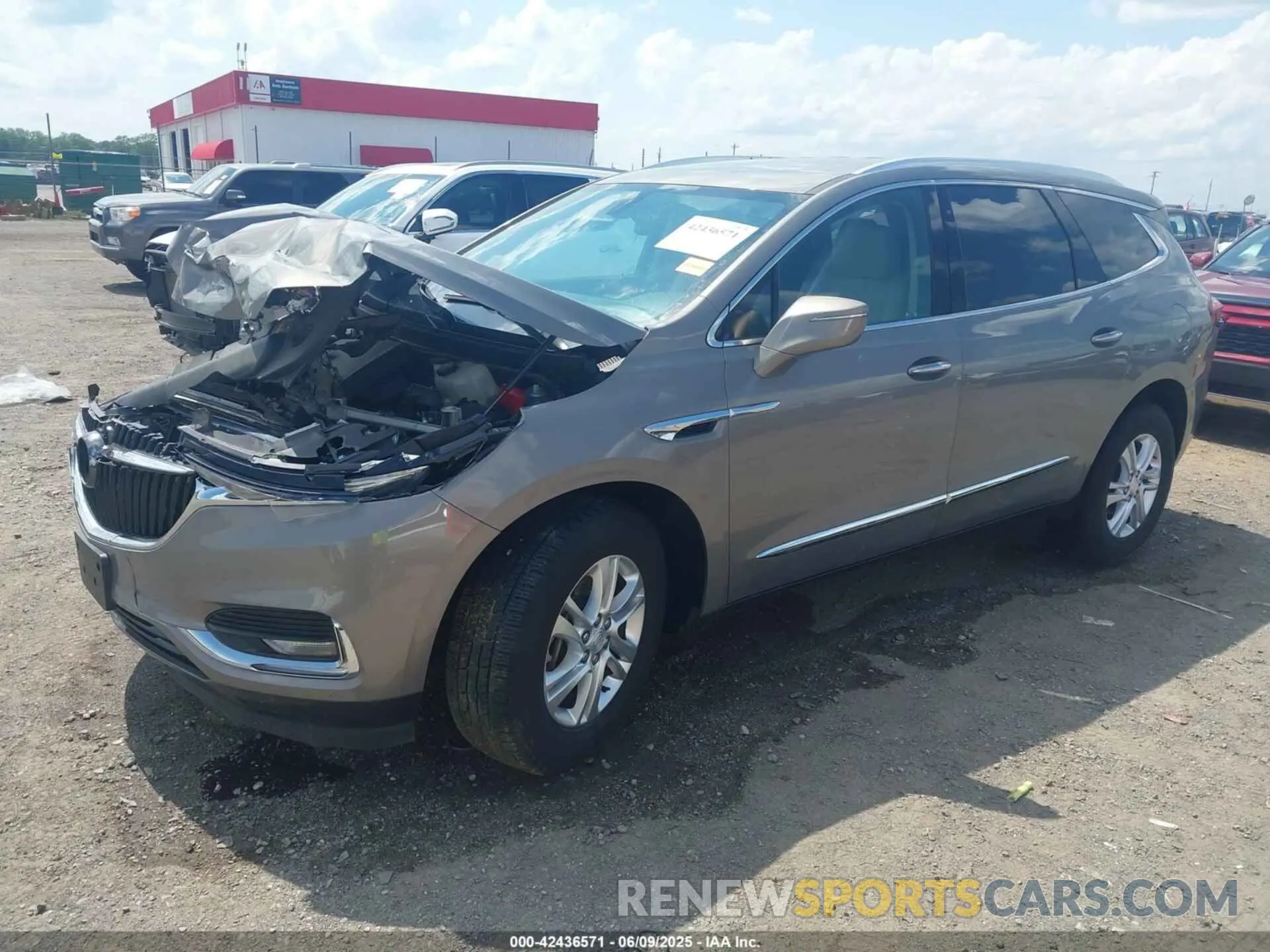2 Photograph of a damaged car 5GAEVAKW2KJ233276 BUICK ENCLAVE 2019