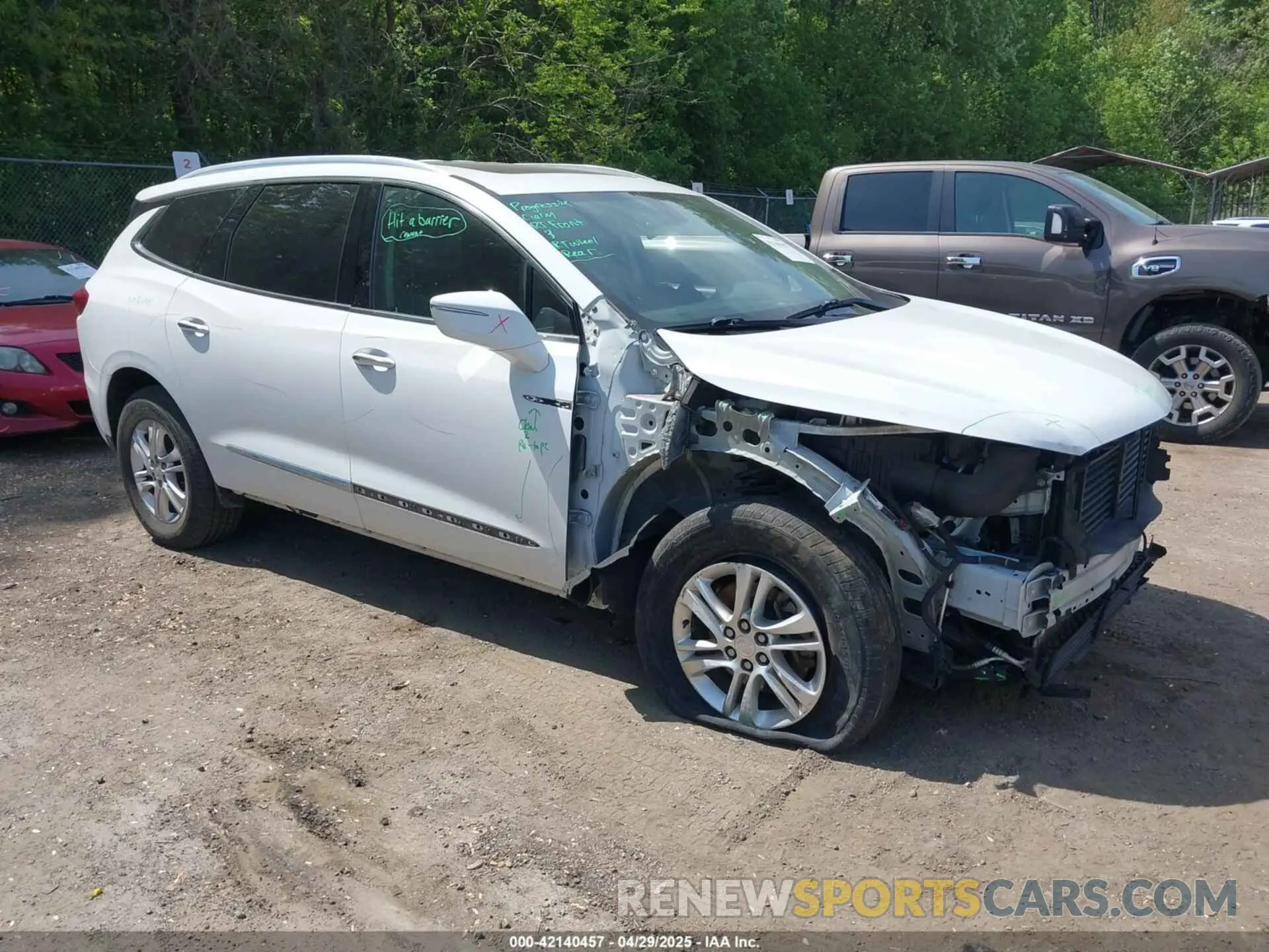 1 Photograph of a damaged car 5GAEVAKW4KJ306602 BUICK ENCLAVE 2019