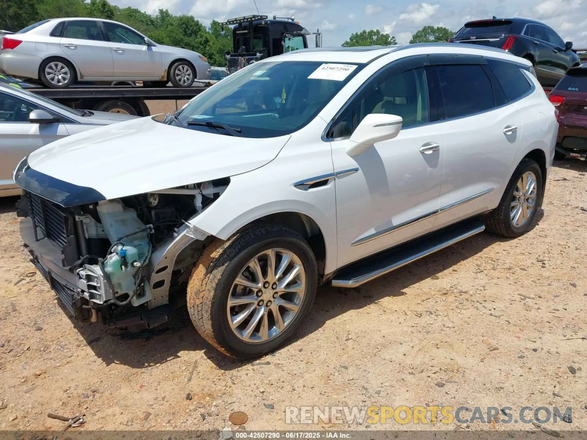 2 Photograph of a damaged car 5GAEVAKW7KJ206770 BUICK ENCLAVE 2019