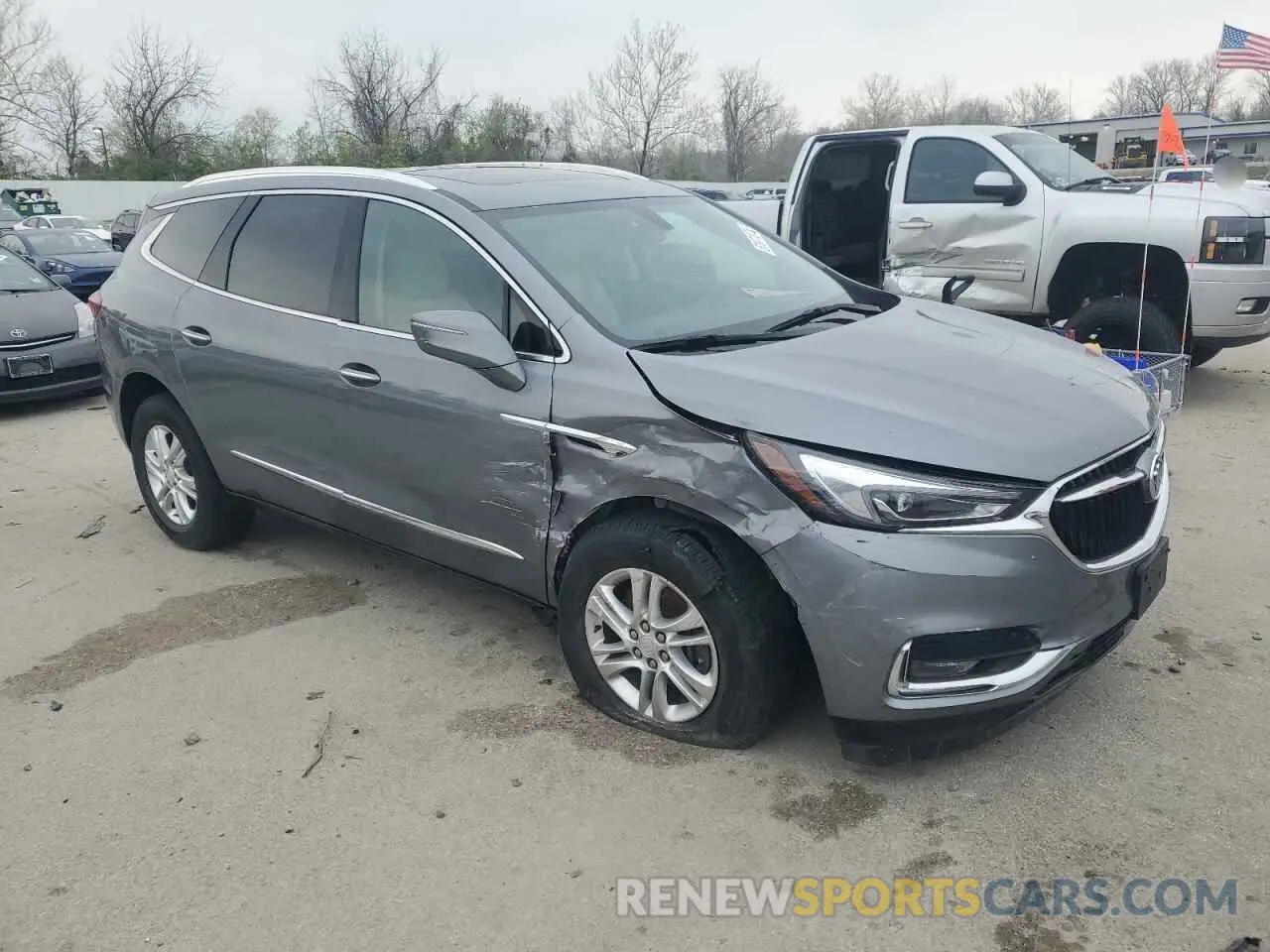 4 Photograph of a damaged car 5GAEVAKWXKJ261522 BUICK ENCLAVE 2019