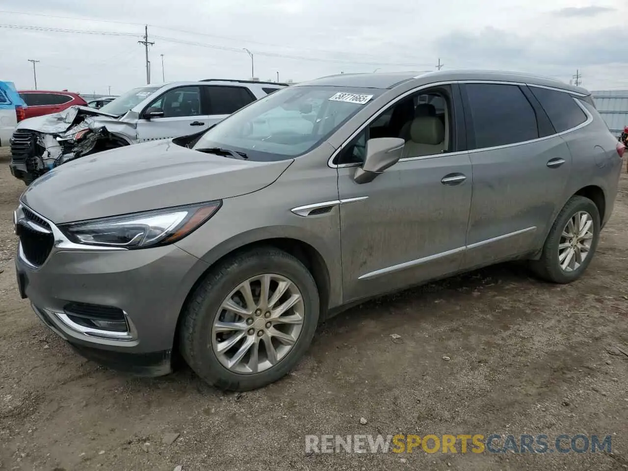 1 Photograph of a damaged car 5GAEVBKW2KJ201112 BUICK ENCLAVE 2019
