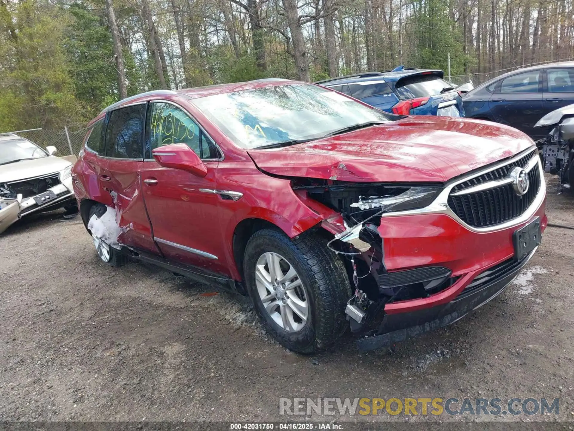 1 Photograph of a damaged car 5GAEVBKW6KJ298573 BUICK ENCLAVE 2019