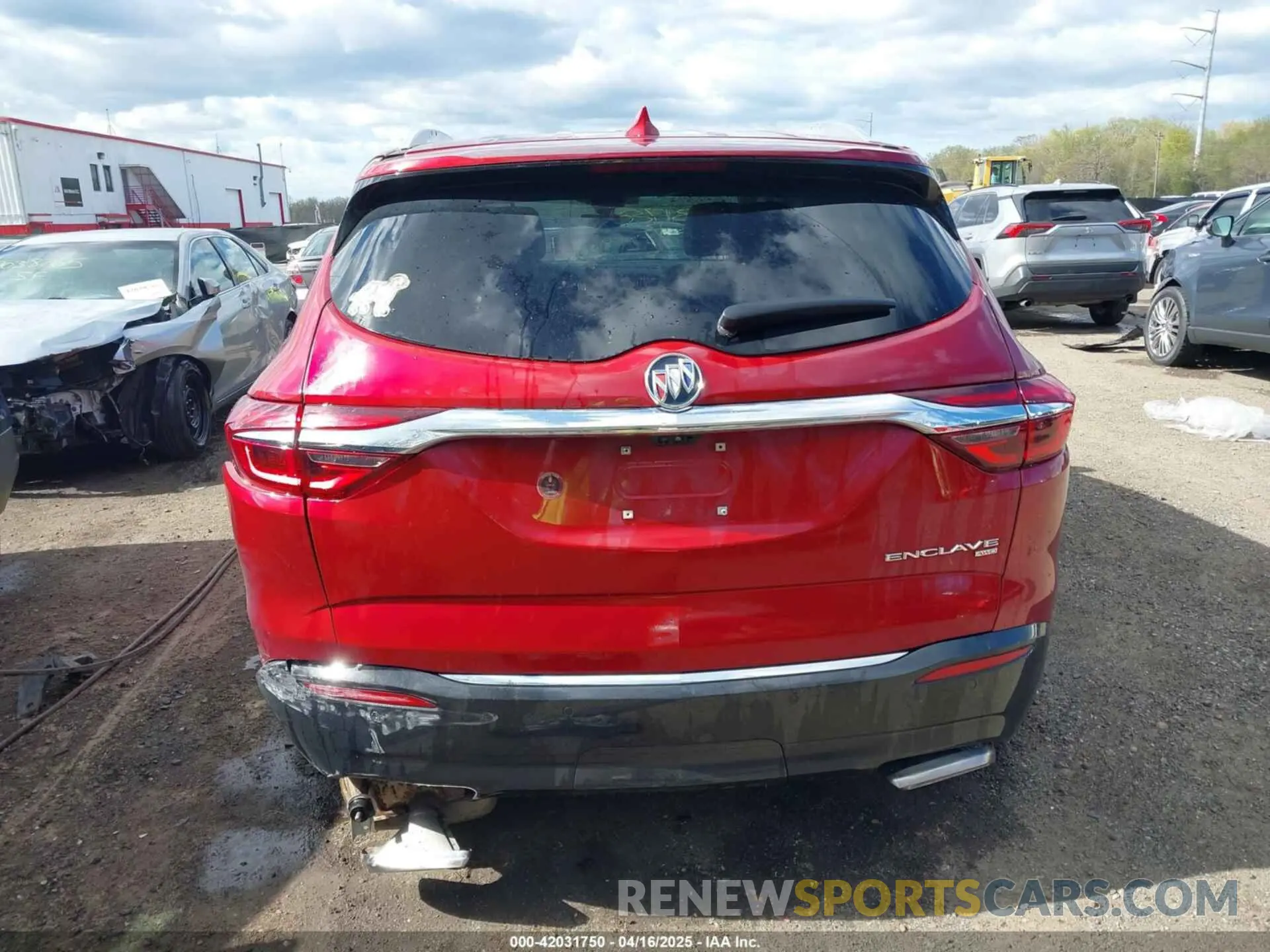 16 Photograph of a damaged car 5GAEVBKW6KJ298573 BUICK ENCLAVE 2019
