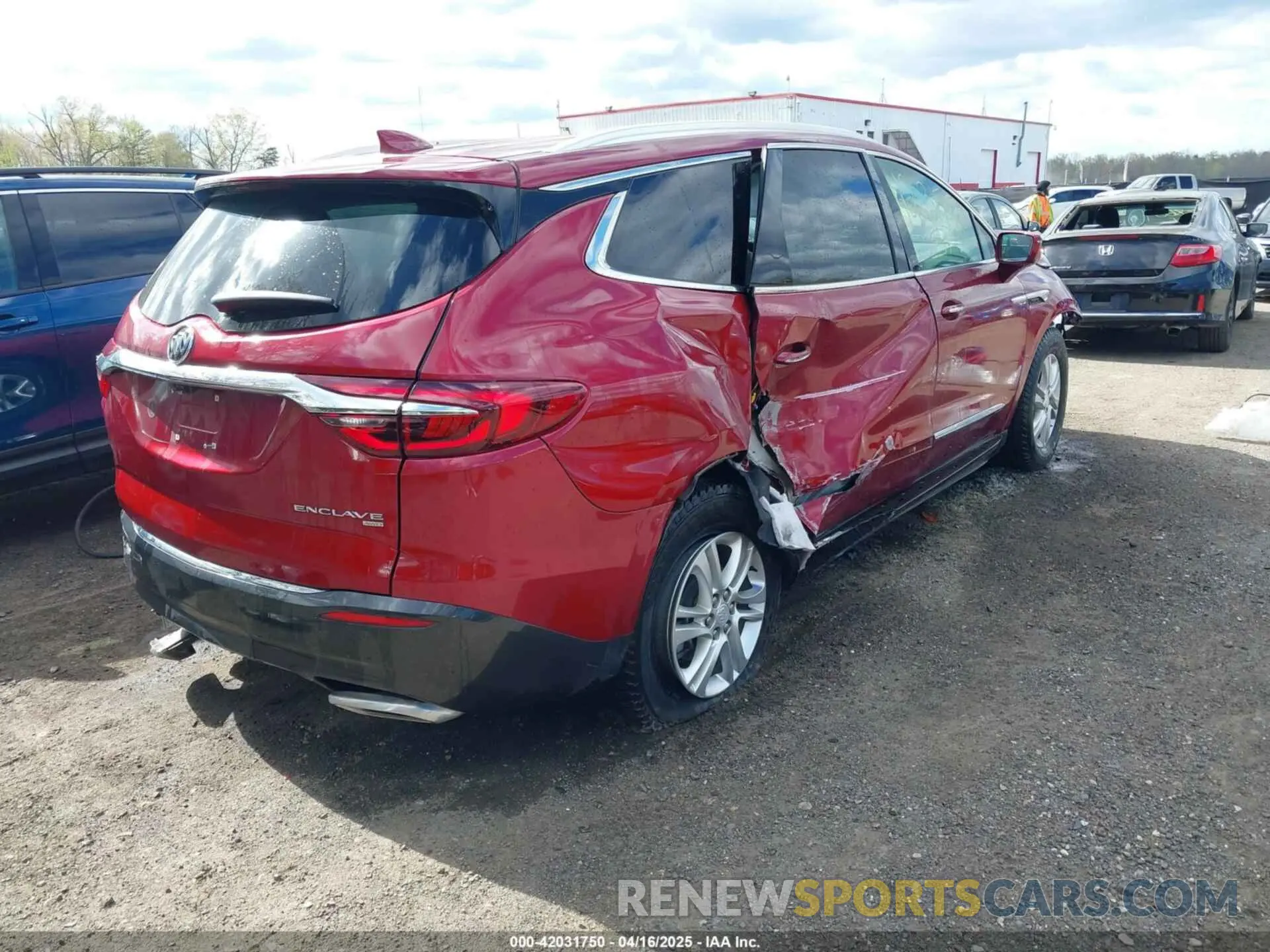 4 Photograph of a damaged car 5GAEVBKW6KJ298573 BUICK ENCLAVE 2019