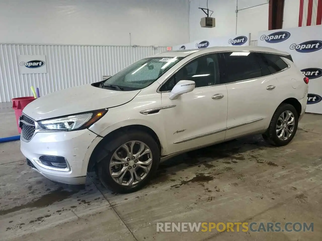 1 Photograph of a damaged car 5GAEVCKW9KJ163772 BUICK ENCLAVE 2019