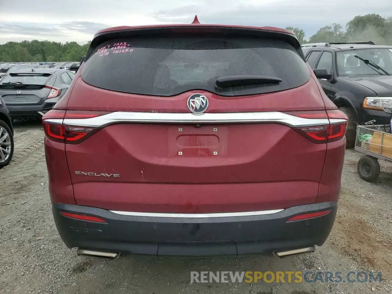 6 Photograph of a damaged car 5GAERBKW0LJ307273 BUICK ENCLAVE 2020