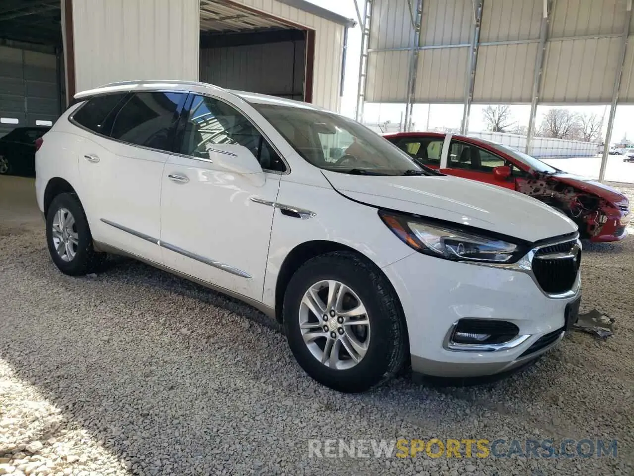 4 Photograph of a damaged car 5GAERBKW3LJ215168 BUICK ENCLAVE 2020