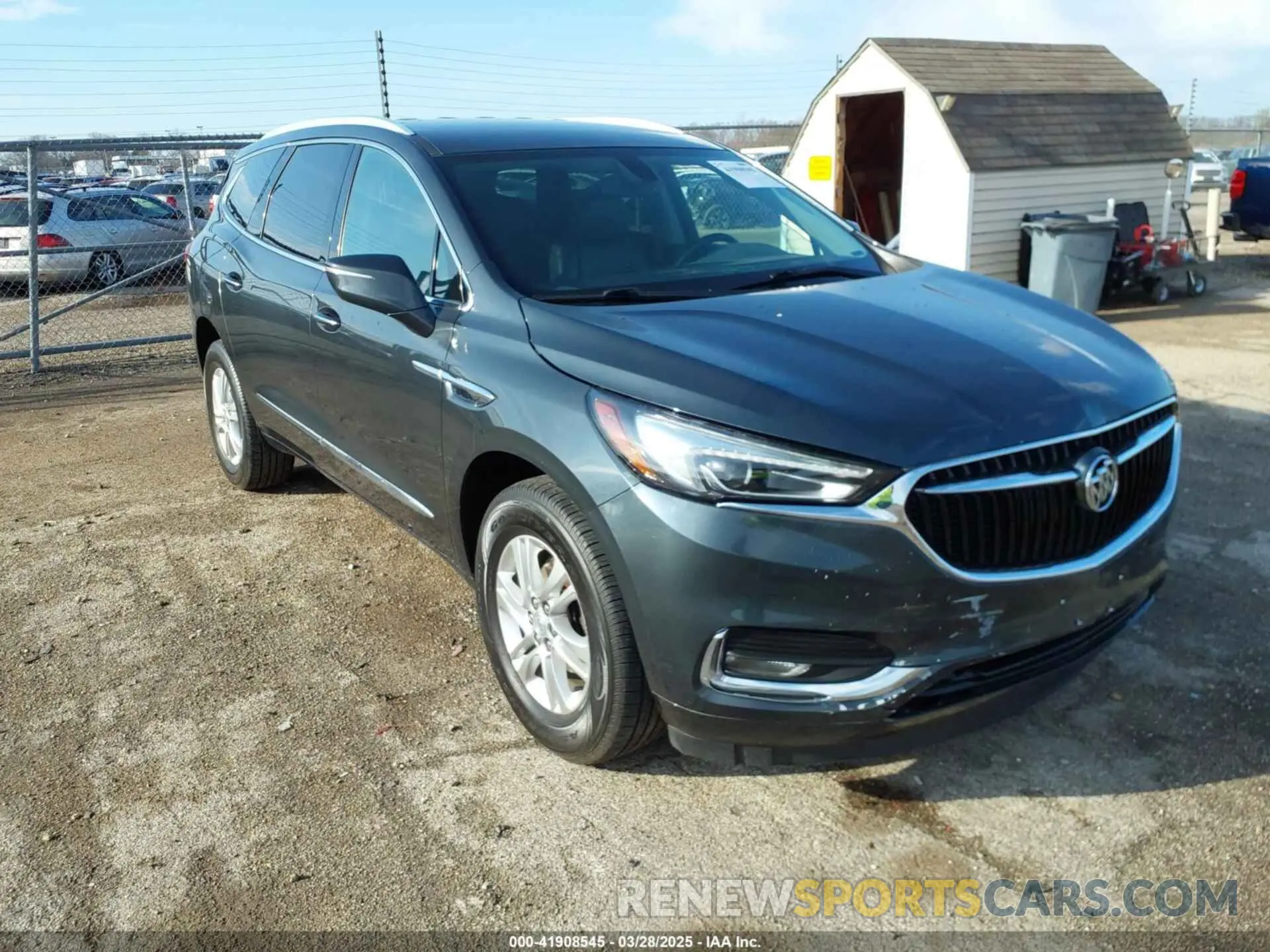 1 Photograph of a damaged car 5GAERBKW3LJ216191 BUICK ENCLAVE 2020