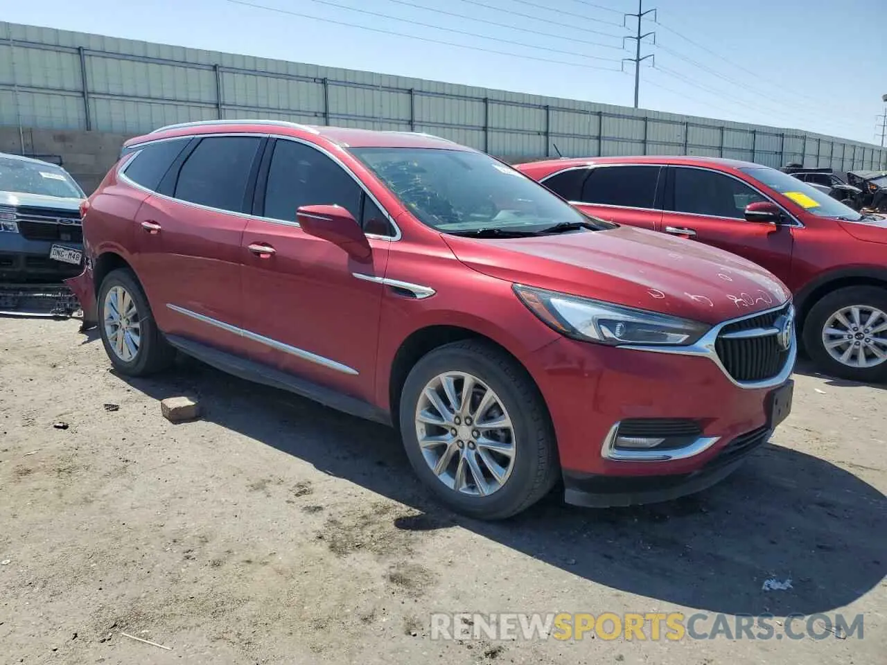 4 Photograph of a damaged car 5GAERBKW3LJ299069 BUICK ENCLAVE 2020