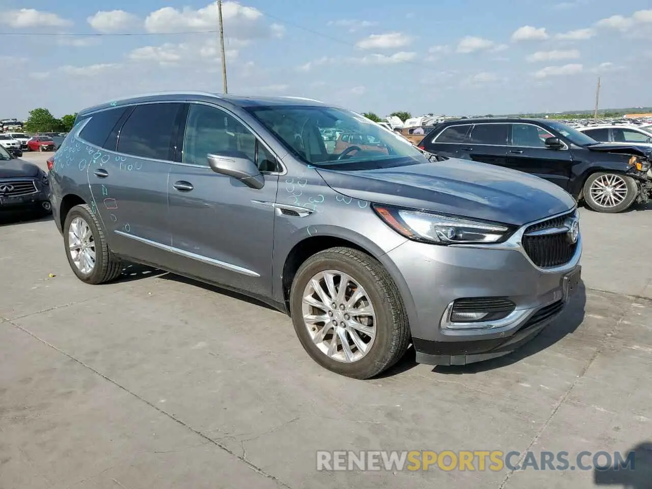 4 Photograph of a damaged car 5GAERBKW4LJ175523 BUICK ENCLAVE 2020