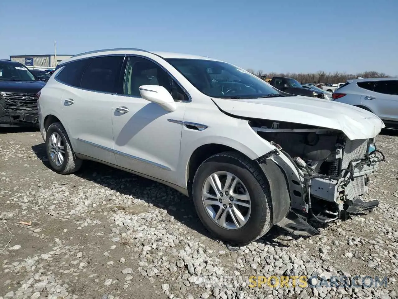 4 Photograph of a damaged car 5GAERBKW4LJ181936 BUICK ENCLAVE 2020