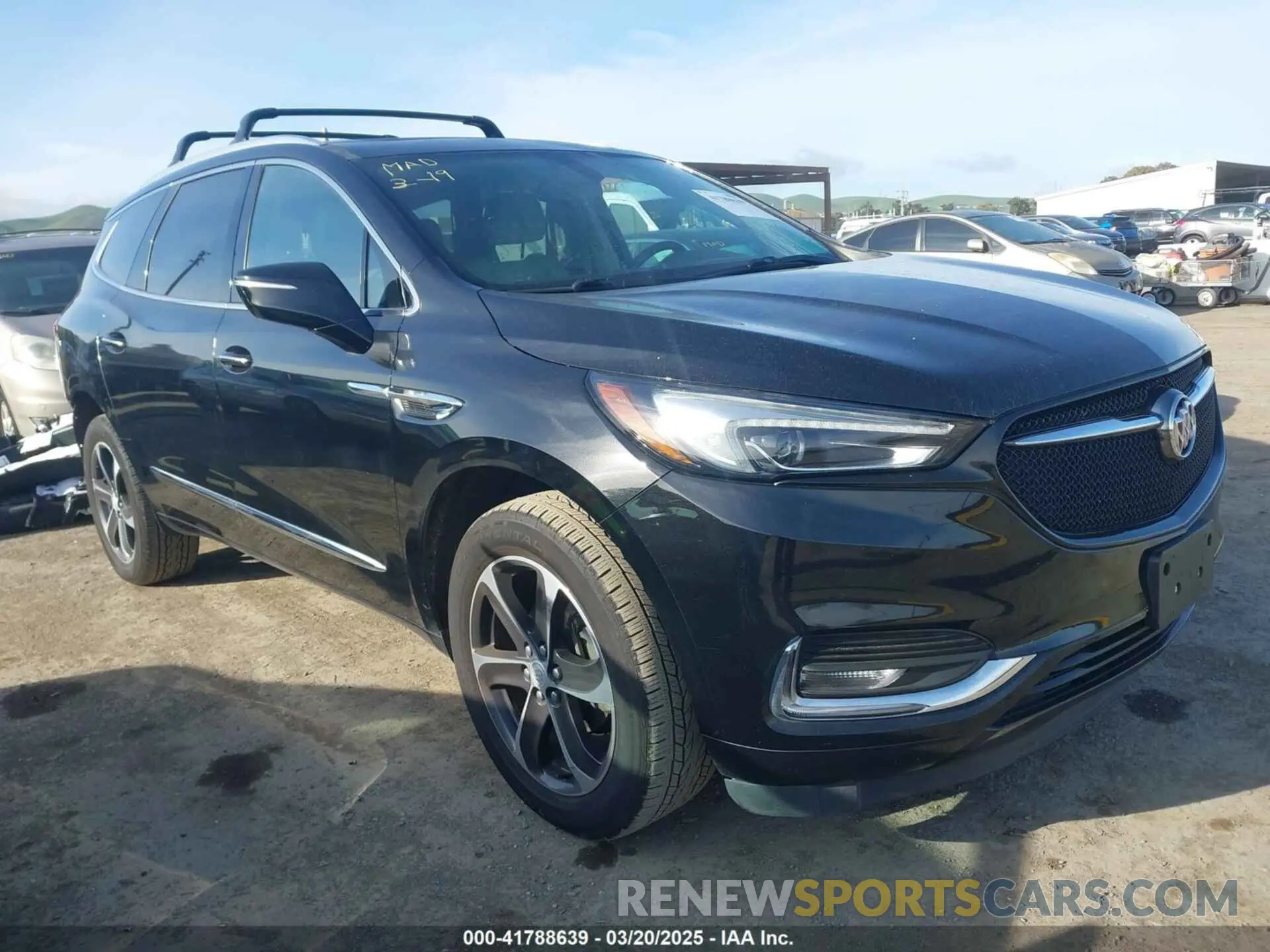 1 Photograph of a damaged car 5GAERBKWXLJ228614 BUICK ENCLAVE 2020