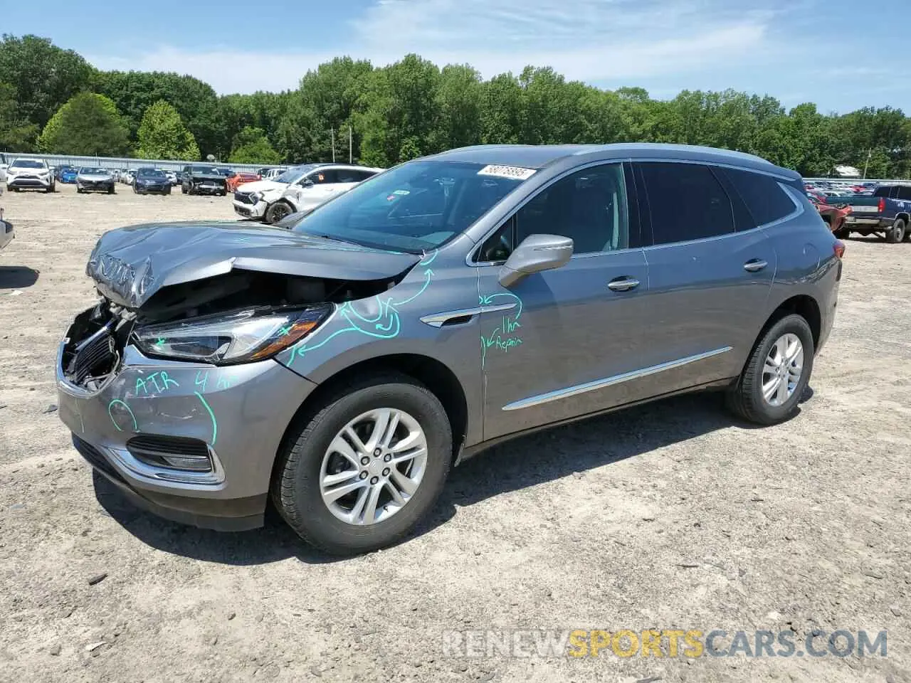 1 Photograph of a damaged car 5GAERCKW2LJ170780 BUICK ENCLAVE 2020