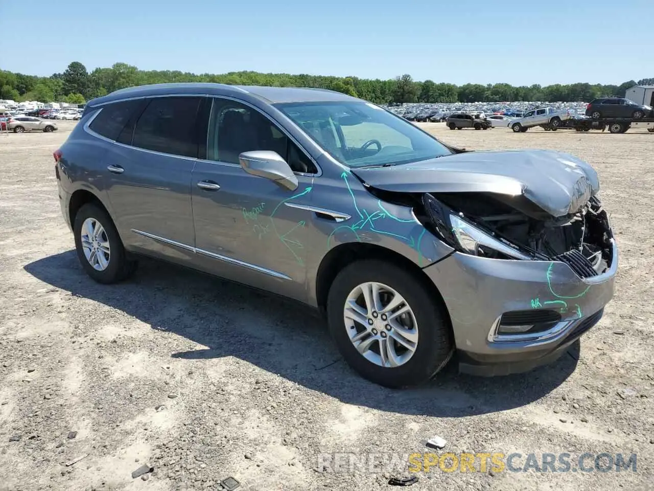 4 Photograph of a damaged car 5GAERCKW2LJ170780 BUICK ENCLAVE 2020