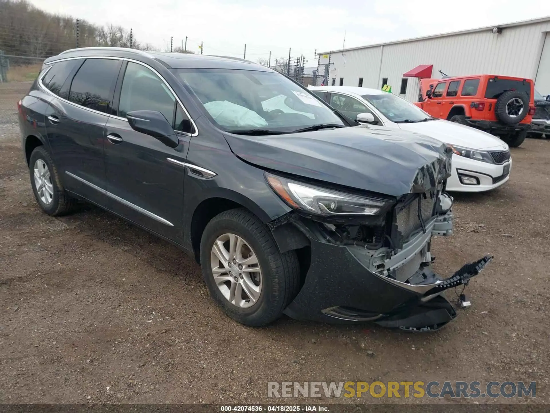 1 Photograph of a damaged car 5GAEVAKW0LJ278122 BUICK ENCLAVE 2020