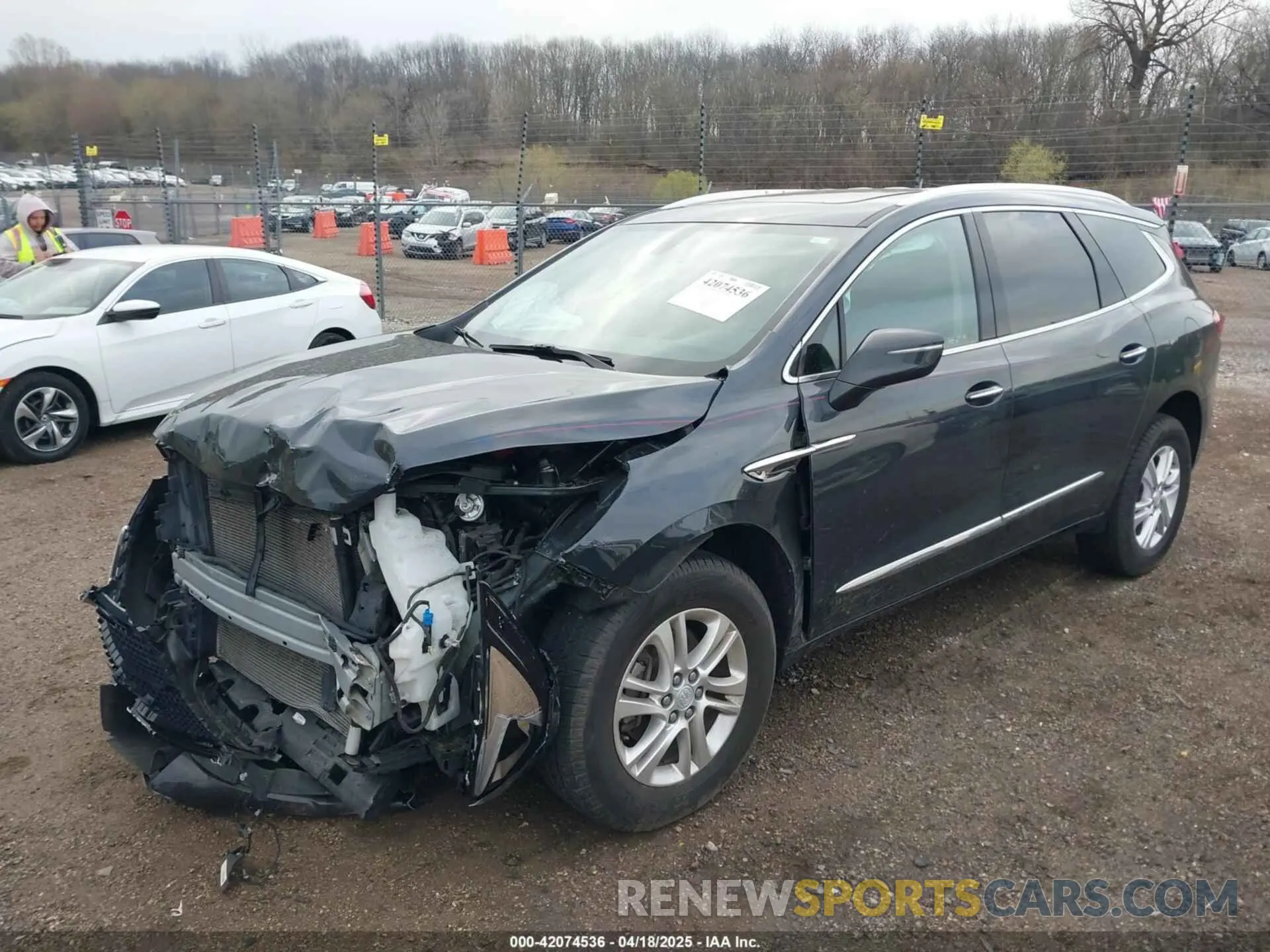 2 Photograph of a damaged car 5GAEVAKW0LJ278122 BUICK ENCLAVE 2020
